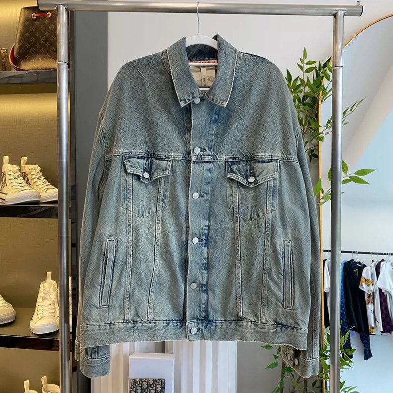 Acne Studios acne studios Loose washed denim jacket 2506-Nextarrow Size US M / EU 48-50 / 2 - 1 Thumbnail