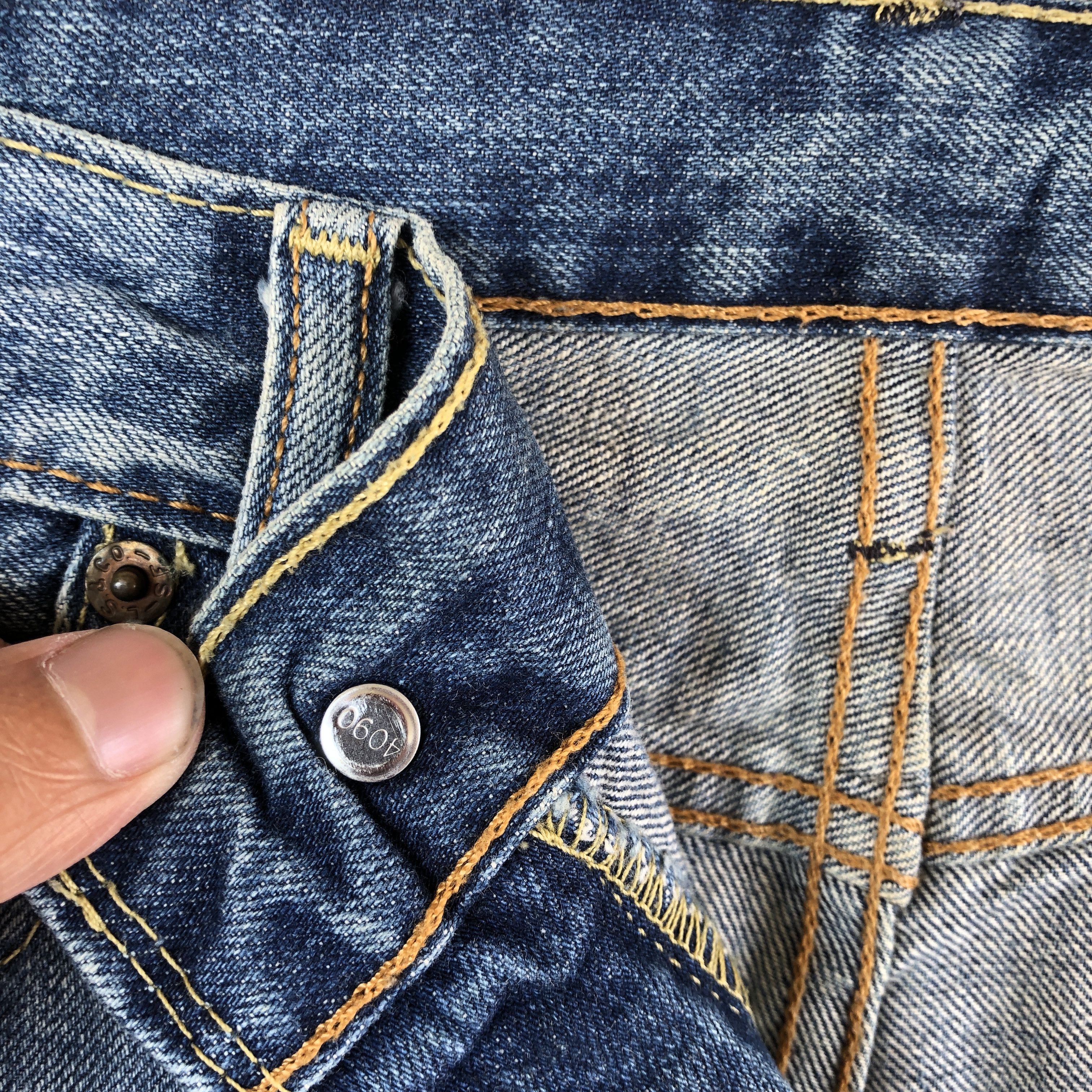 Levi's Vintage Levi's 522 Distressed Jeans Levis Denim Pants Size US 34 / EU 50 - 7 Thumbnail