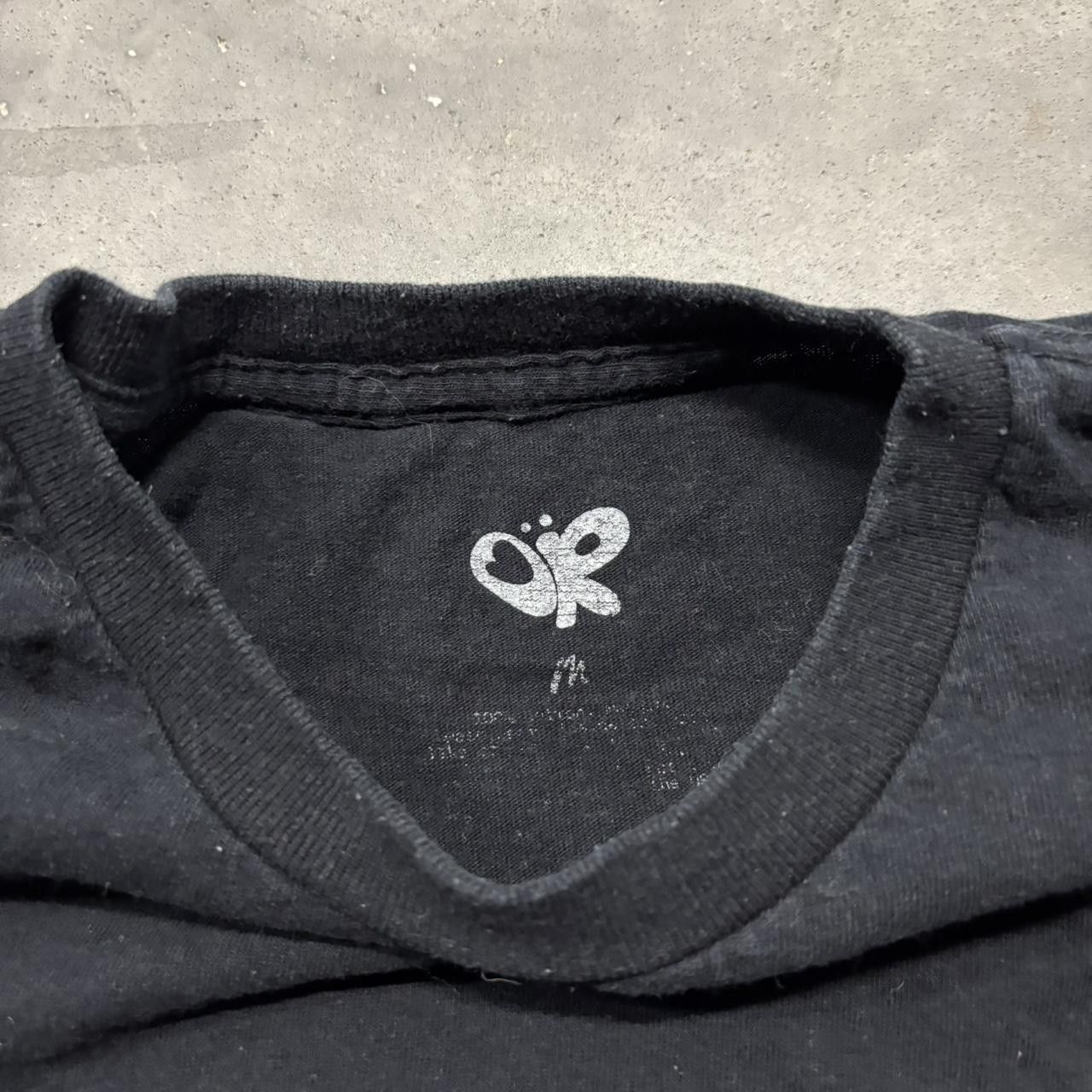 Japanese Brand × Vintage Crazy Vintage Y2K/2000s Black Olivia Rodrigo Streetwear Graphic Tee! Size US M / EU 48-50 / 2 - 4 Thumbnail