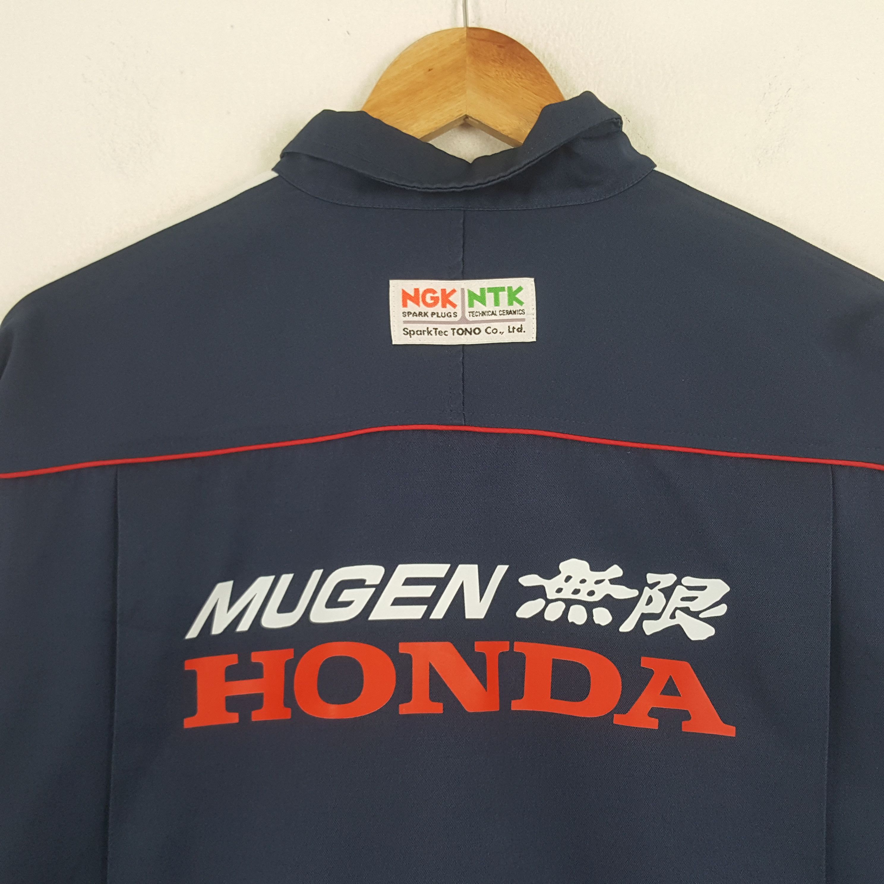 Honda × Vintage Vintage Mugen Honda Japanese Racing Custom Art Jacket Size US L / EU 52-54 / 3 - 2 Thumbnail