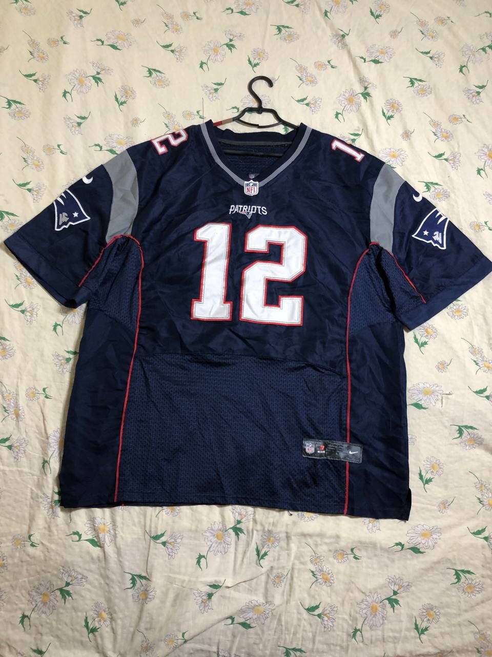 Nike England Patriots Navy Limited Nike Jersey Size US XL / EU 56 / 4 - 1 Thumbnail