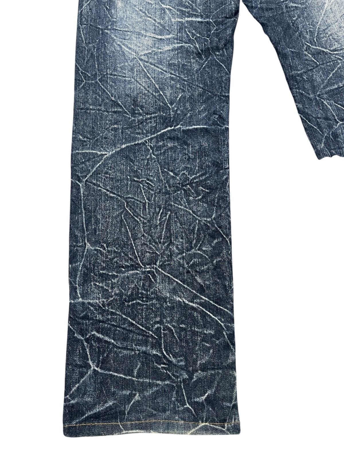 Japanese Brand × Vintage Nylaus Clawmark Double Waist Jeans Ppfm Undercover Style Size US 32 / EU 48 - 8 Thumbnail
