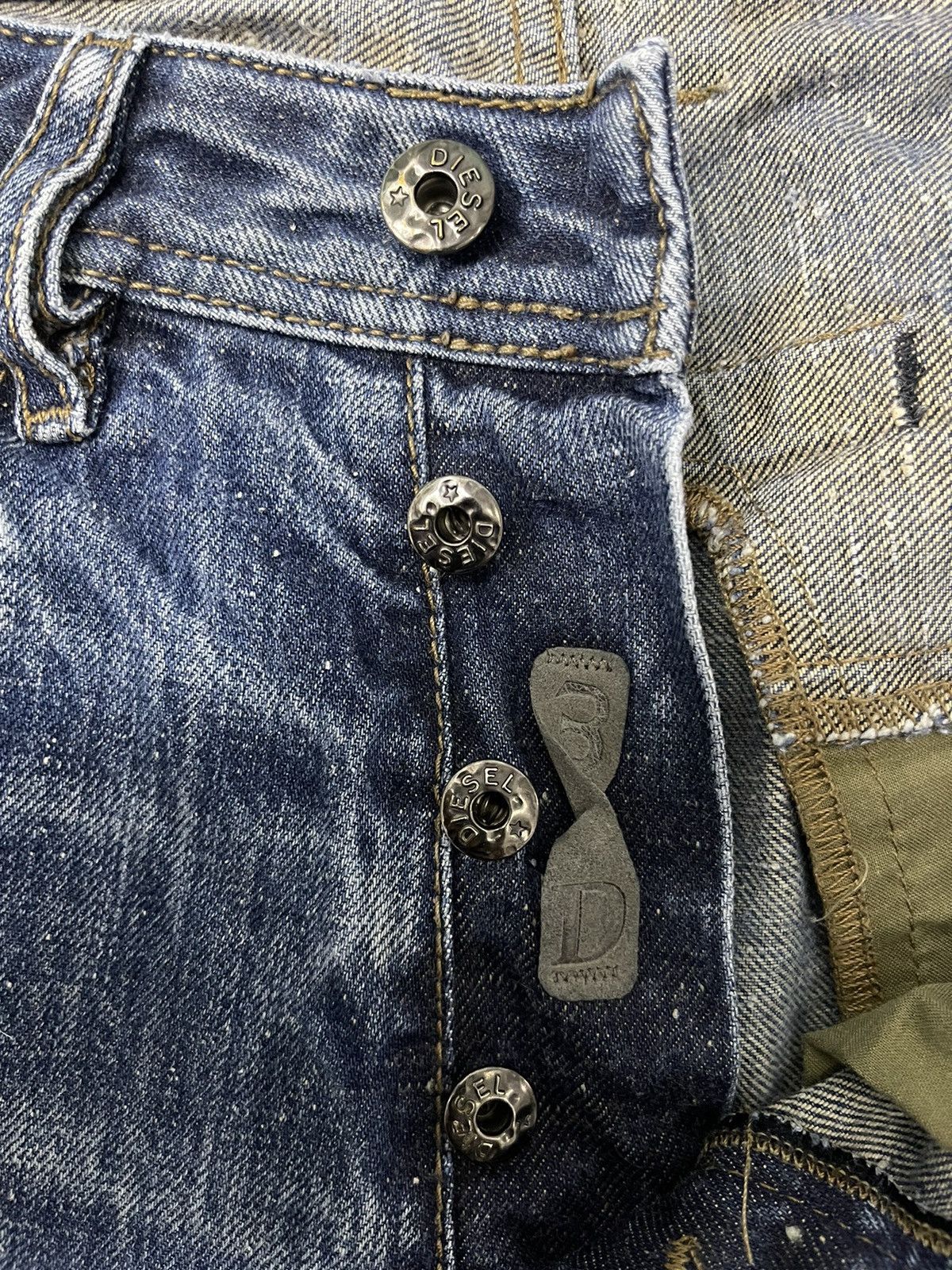 Diesel Vintage Diesel Braddom Regular Slim Denim Size US 30 / EU 46 - 3 Thumbnail