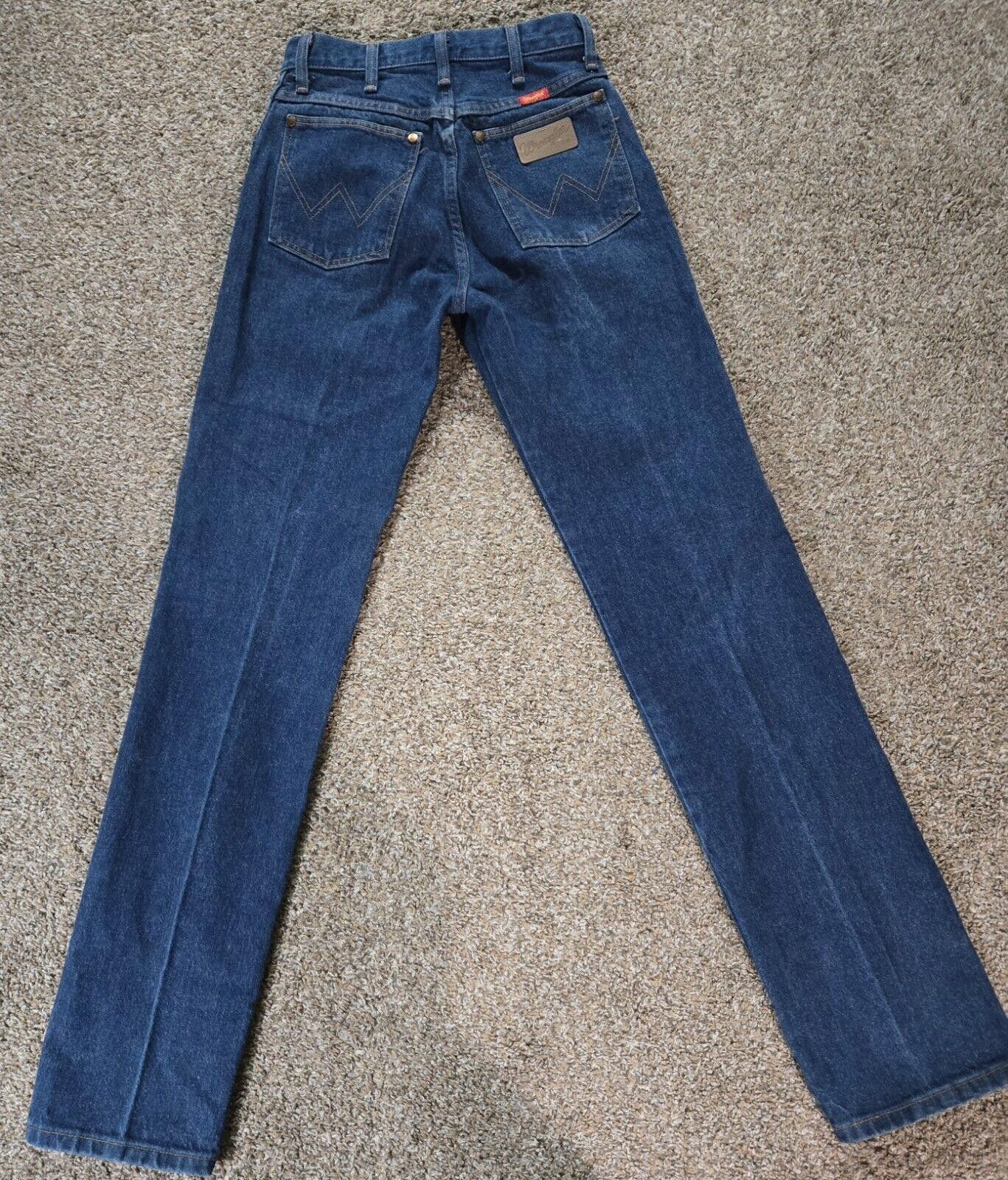 Wrangler Vintage Womens Wrangler Jeans Size 5 X 34 Made In USA Size 30" / US 8 / IT 44 - 7 Thumbnail