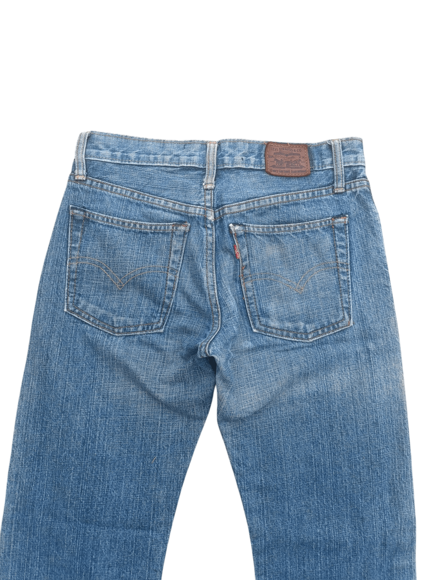 If Six Was Nine × Levi's × Vintage Vintage Levis Jeans Flare Whisker Faded Big E [E194] Size US 28 / EU 44 - 18 Thumbnail