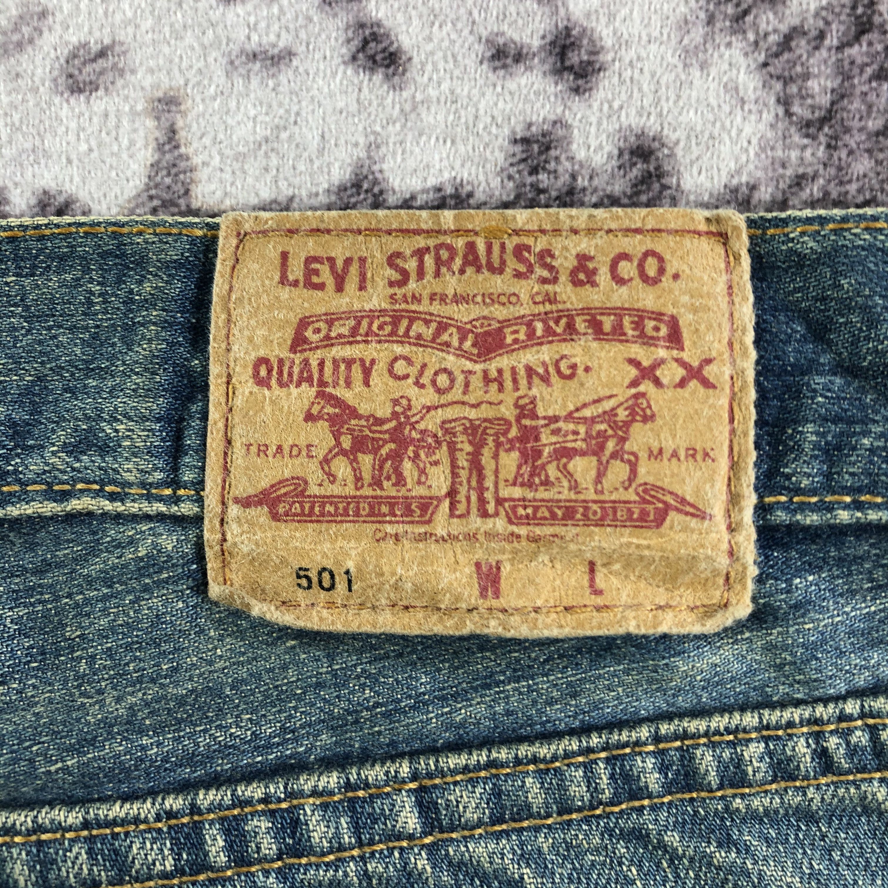Levi's 90s Vintage Levis 501 Jeans-JM3279 Size US 31 - 6 Thumbnail