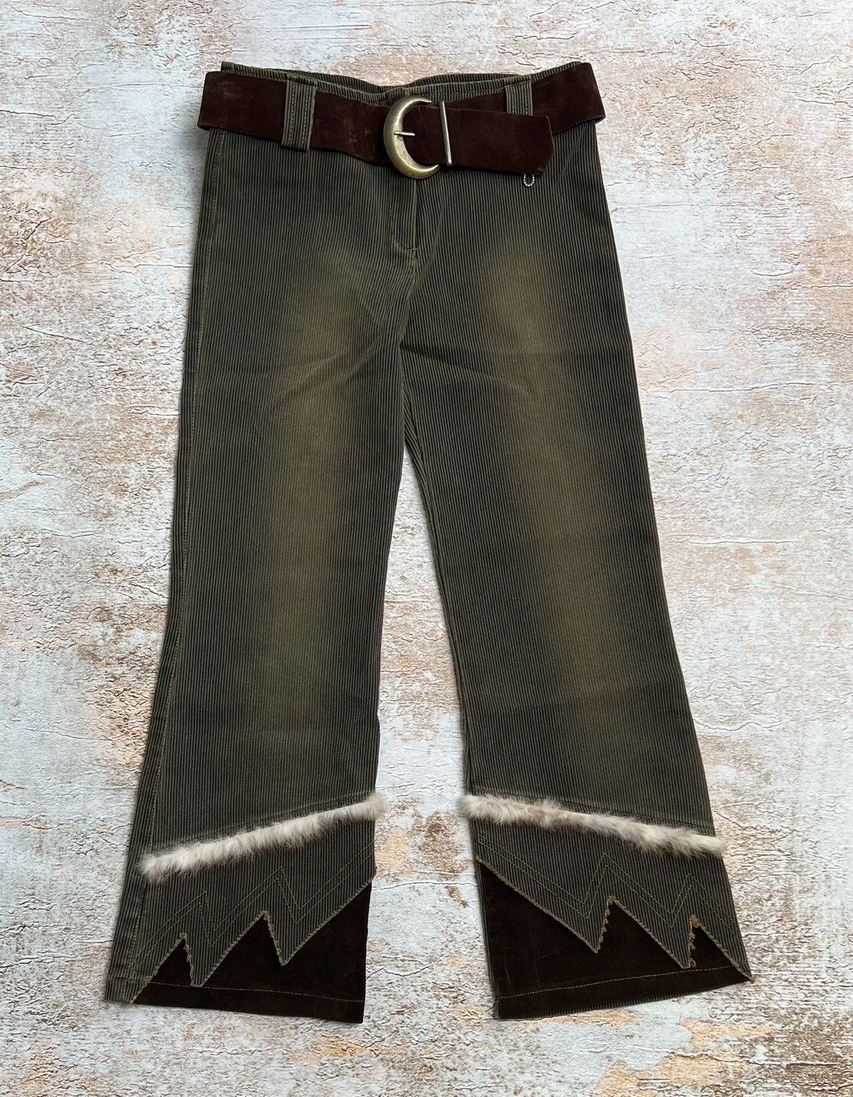 Shannon Japanese Crepe Fit-and-Flare Pant