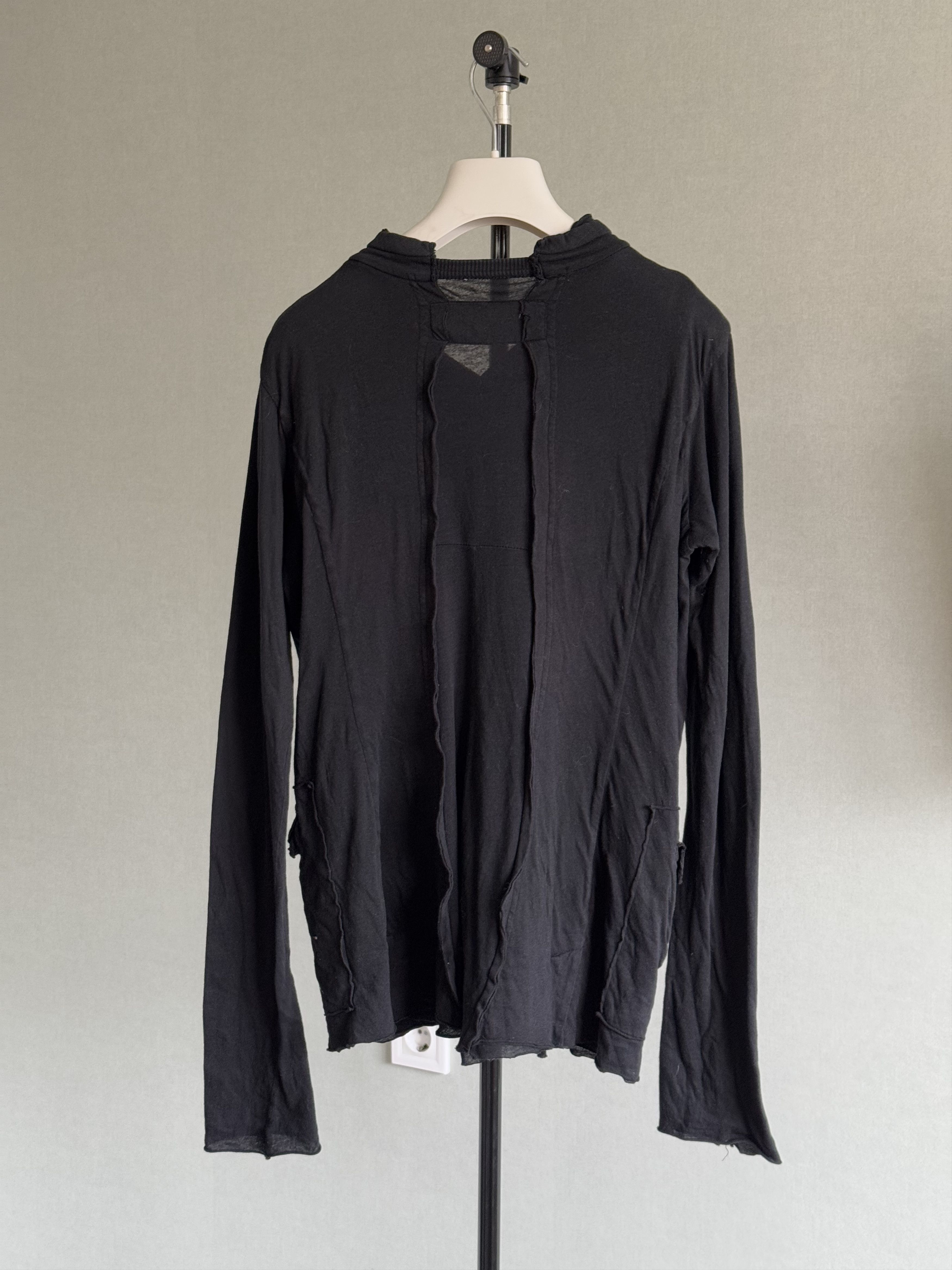 Rundholz Rundholz Dip Lagenlook Black Splattered Shirt Size M / US 6-8 / IT 42-44 - 7 Thumbnail
