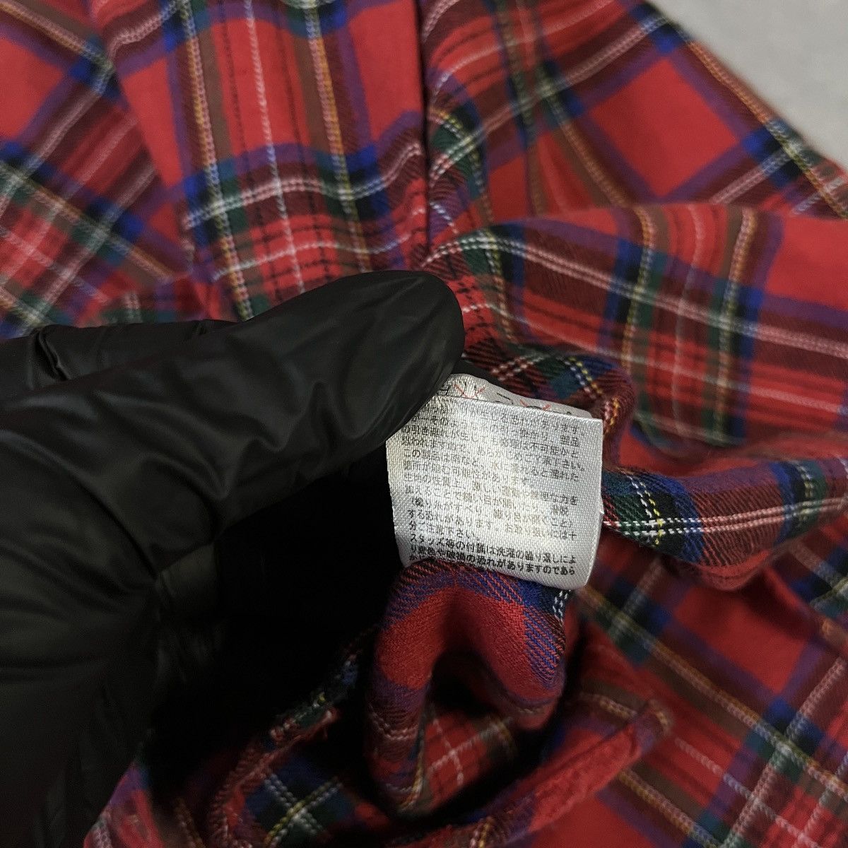 Japanese Brand Sorridere Studded Tartan Flannel Shirt Plaid Punk Archive Size US L / EU 52-54 / 3 - 5 Thumbnail