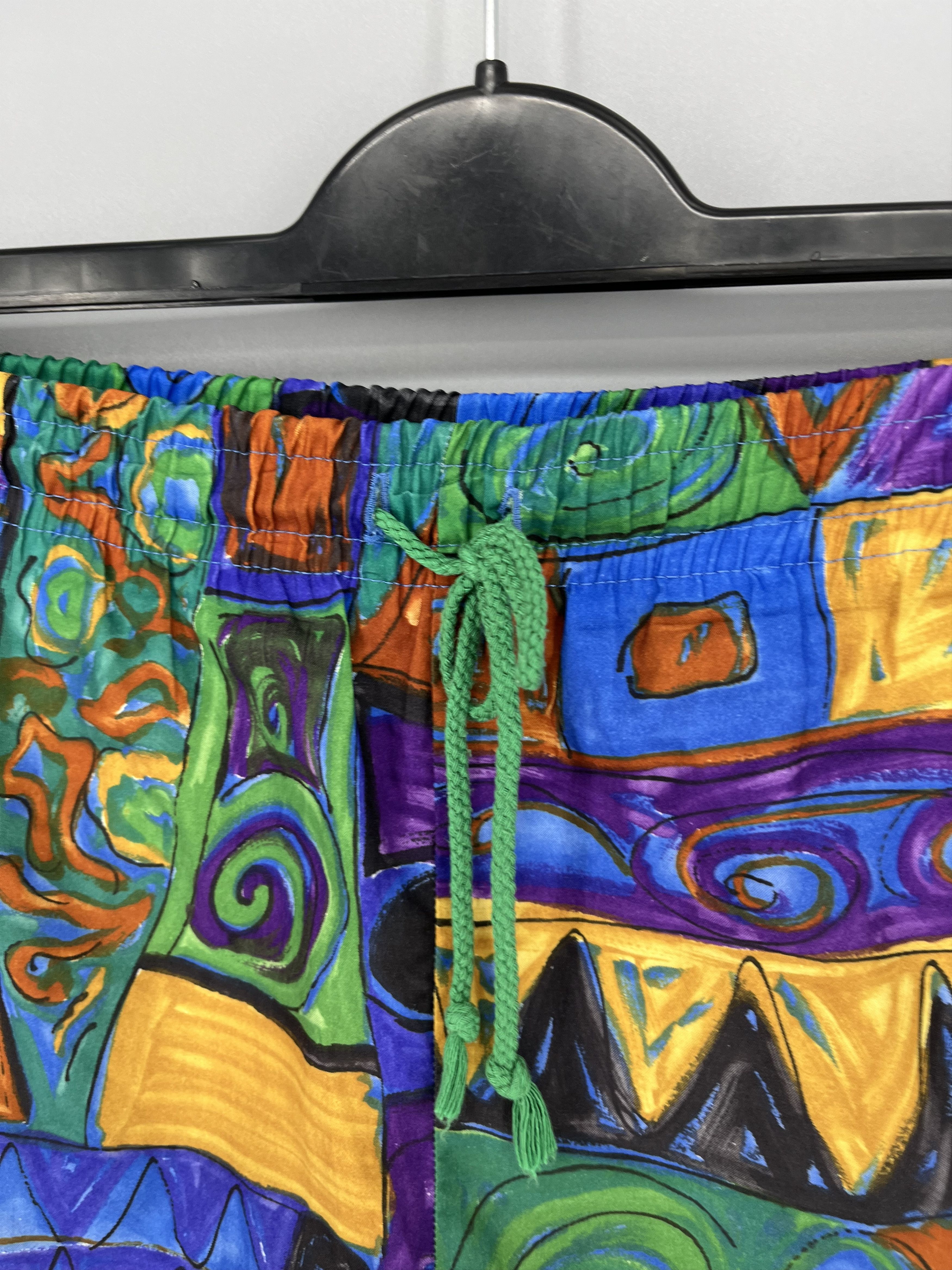 Vintage Vintage Y2K Art Streetwear Hawaiian Shorts Fashion Grailed Size US 33 - 6 Thumbnail