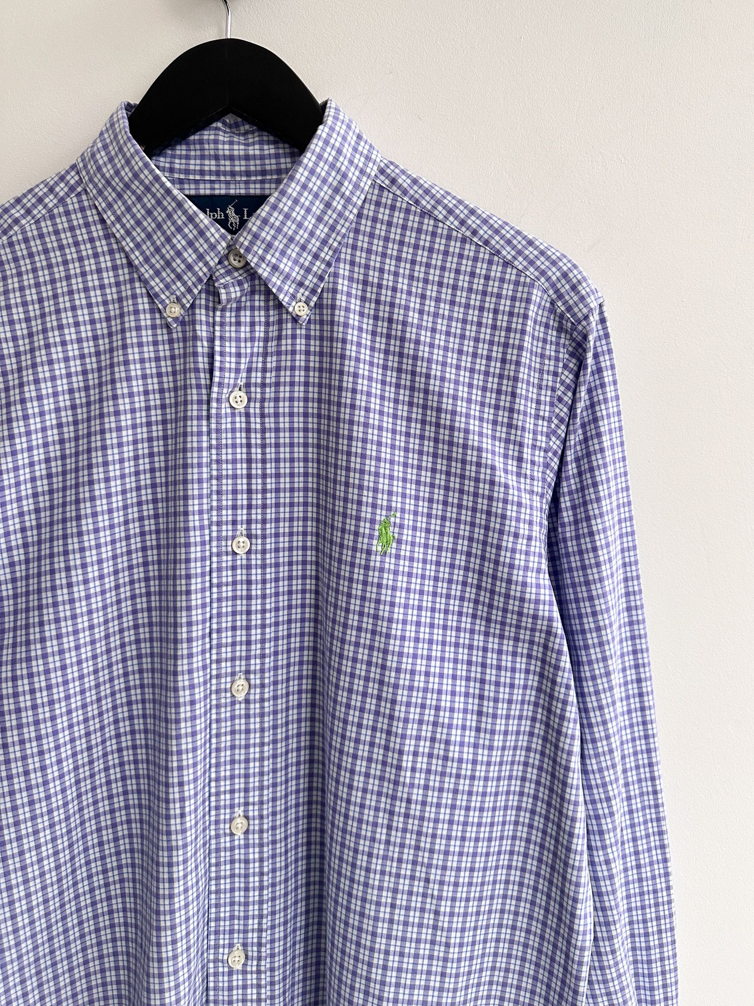 Polo Ralph Lauren Vintage Polo Ralph Lauren Check Shirt Size US L / EU 52-54 / 3 - 3 Thumbnail