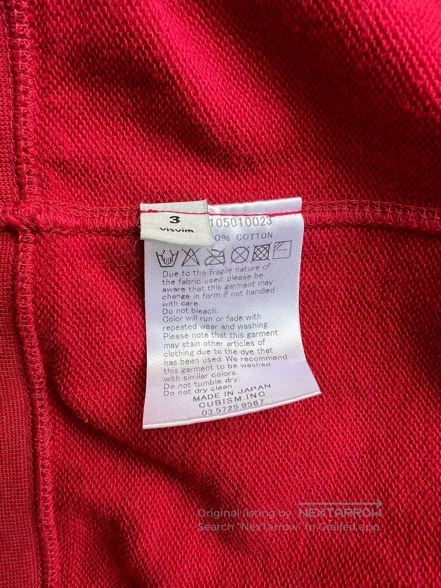 Visvim VISVIM 16SS/FW Zipup Hoodie. Size US L / EU 52-54 / 3 - 4 Thumbnail