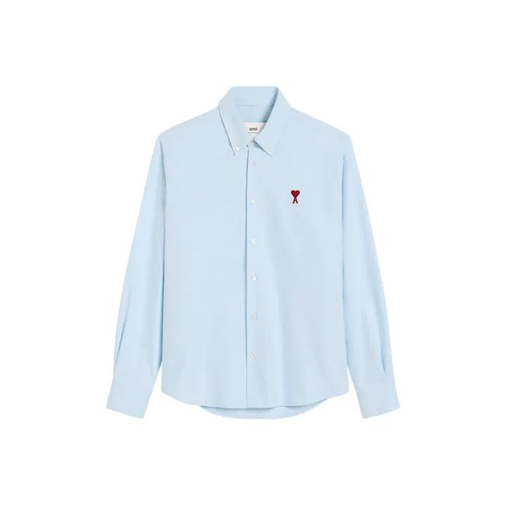 Ami Paris Comfortable Long Sleeve Shirt 0079