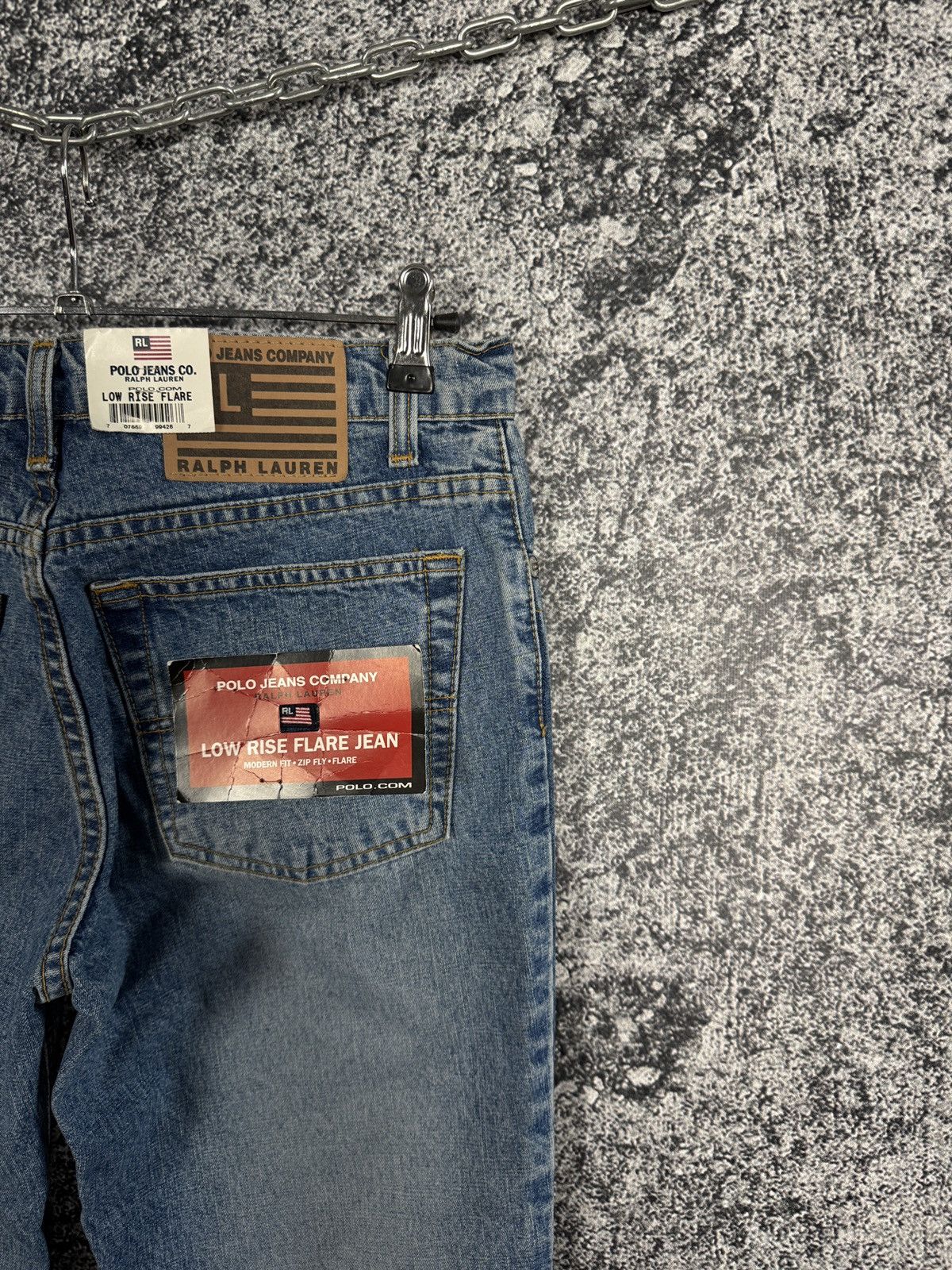 Ralph Lauren Polo Jeans Co. Ralph Lauren Flare Jeans Low Rise USA Flag Size 30" / US 8 / IT 44 - 8 Thumbnail