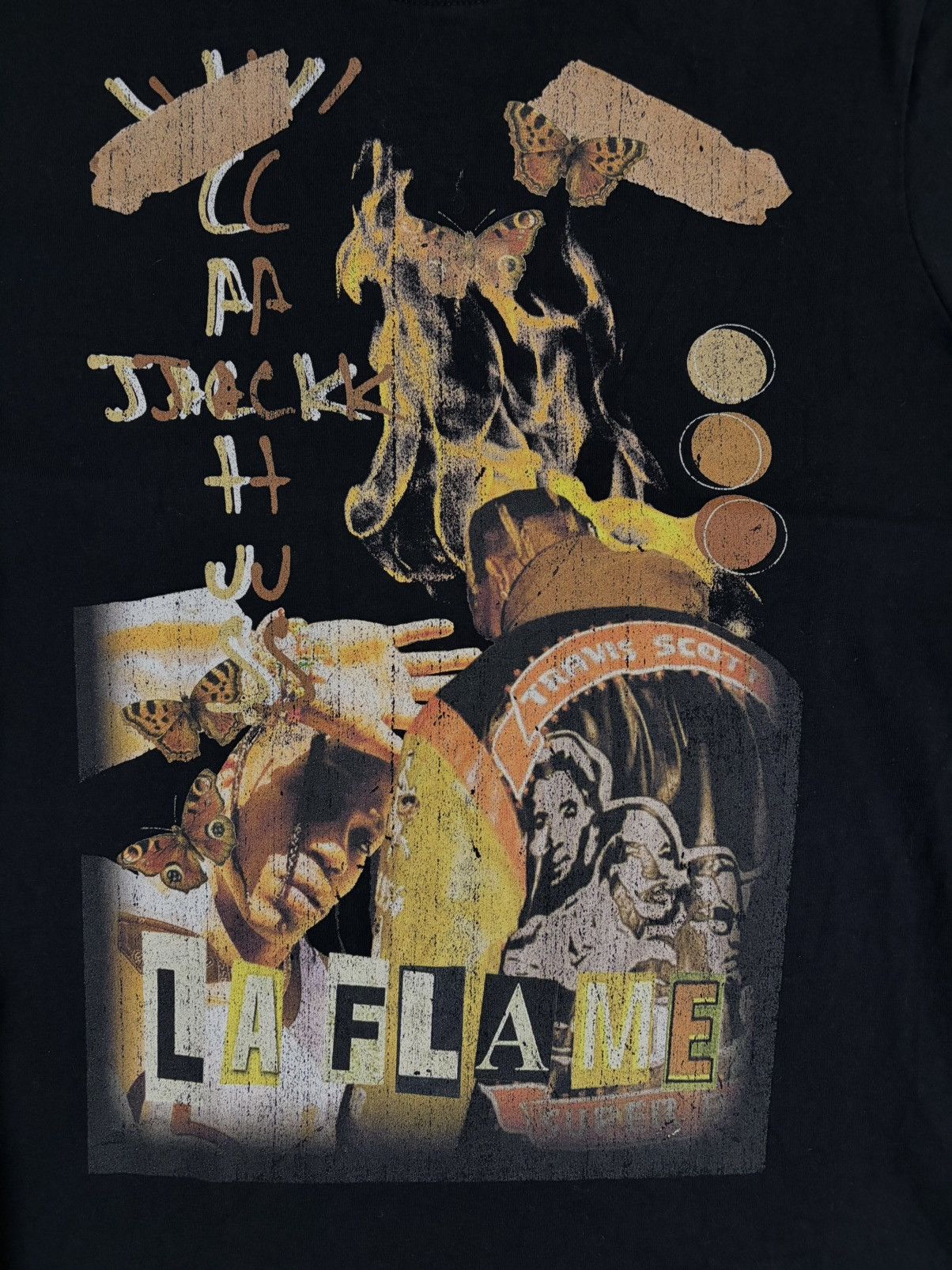 Vintage Travis Scott Cactus Jack T-Shirt Size US M / EU 48-50 / 2 - 2 Thumbnail