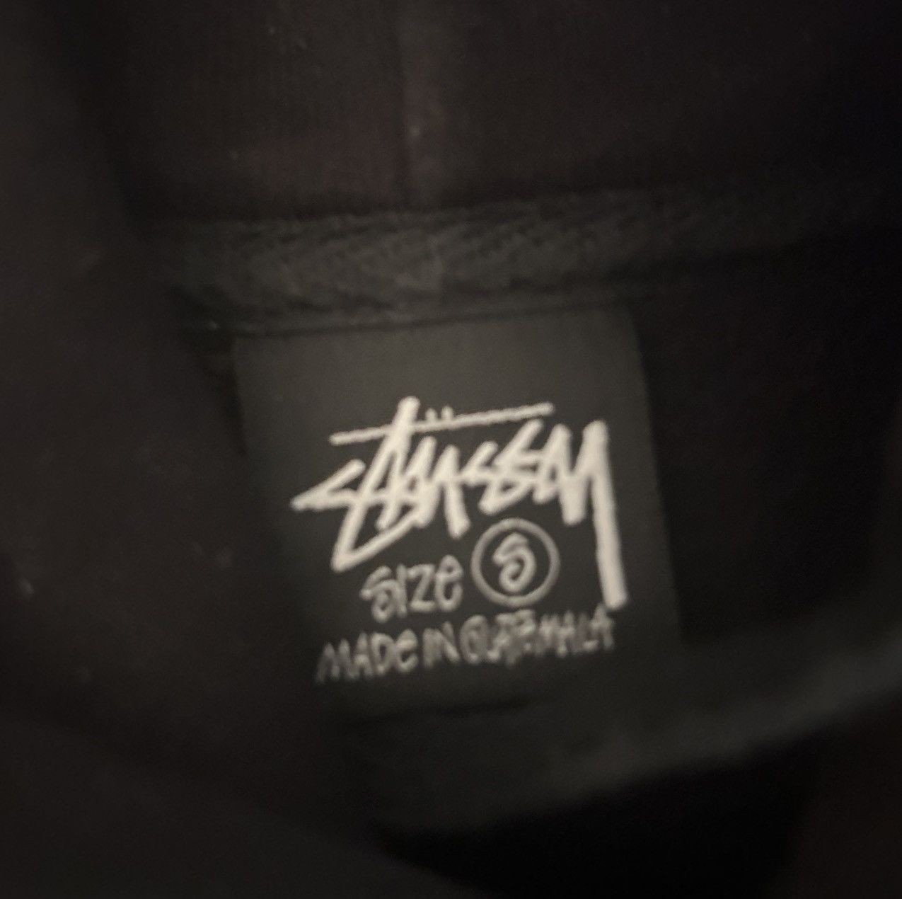 Stussy Stussy Skateman Hoodie ‘Black’ Size US S / EU 44-46 / 1 - 4 Thumbnail