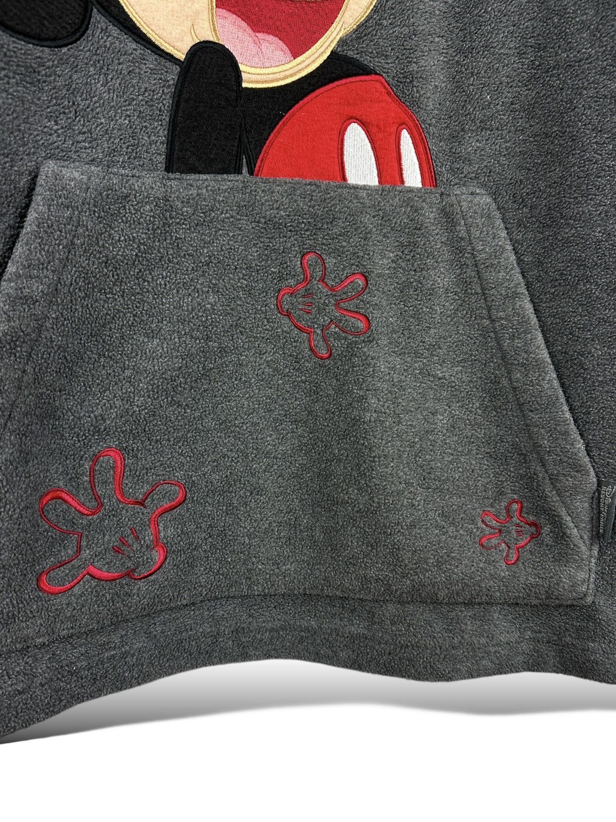 Disney Vintage Disney Mickey Mouse Fleece Hoodie Size US S / EU 44-46 / 1 - 7 Thumbnail