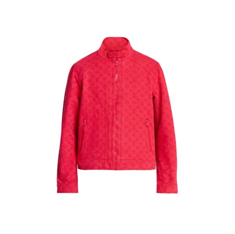 Louis Vuitton Louis Vuitton all-over print long-sleeve denim jacket Size US M / EU 48-50 / 2 - 1 Thumbnail