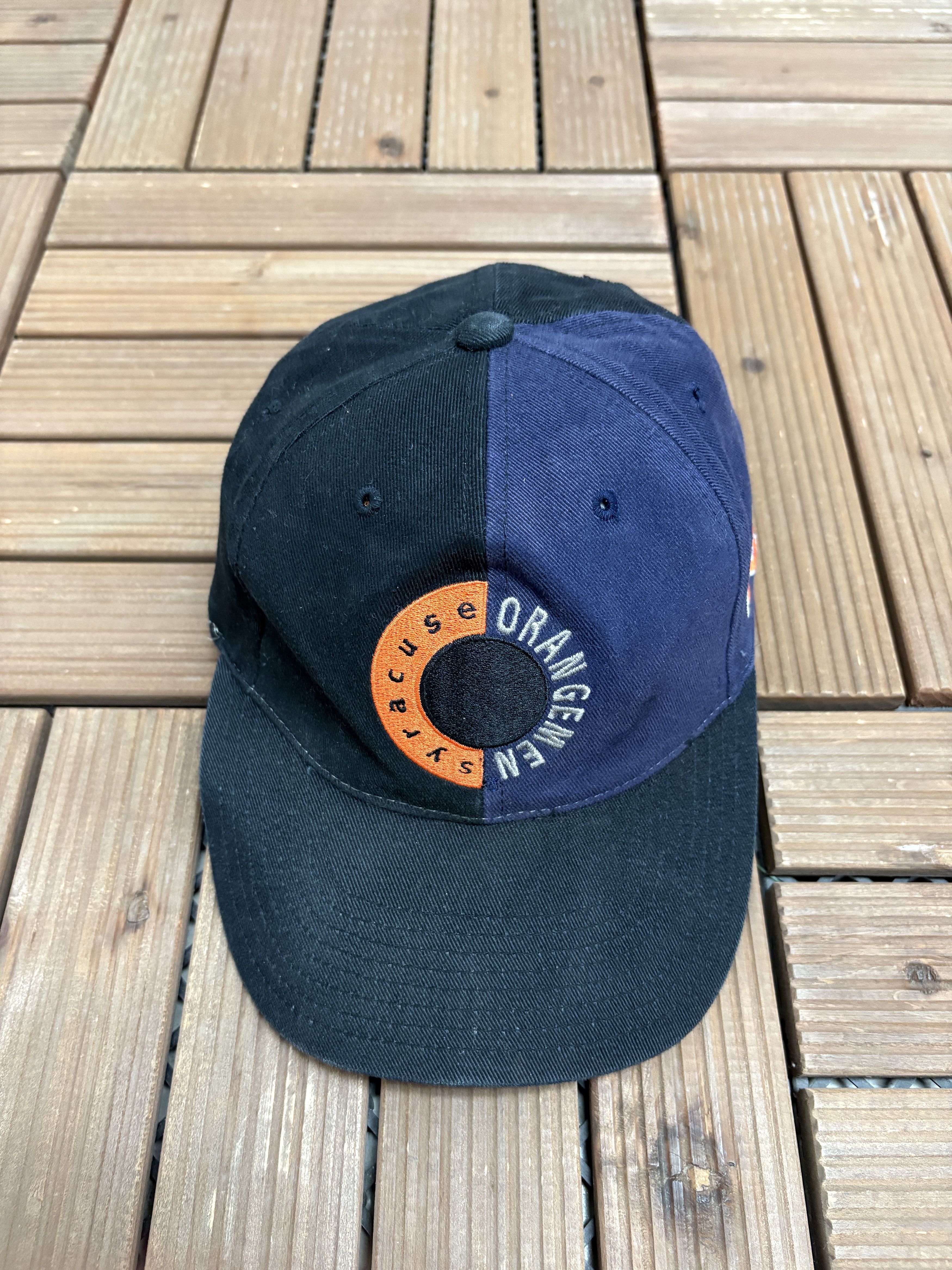 Vintage Syracuse Orangemen Vintage Blue Snap Back Hat Cap Size ONE SIZE - 2 Thumbnail