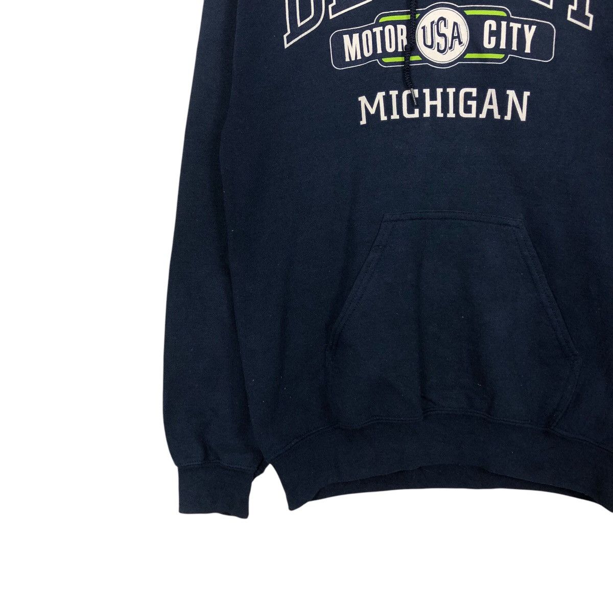 Japanese Brand 📌Vintage Hoodie Pull Over Detroit Motor City Usa Michigan Size US S / EU 44-46 / 1 - 5 Thumbnail