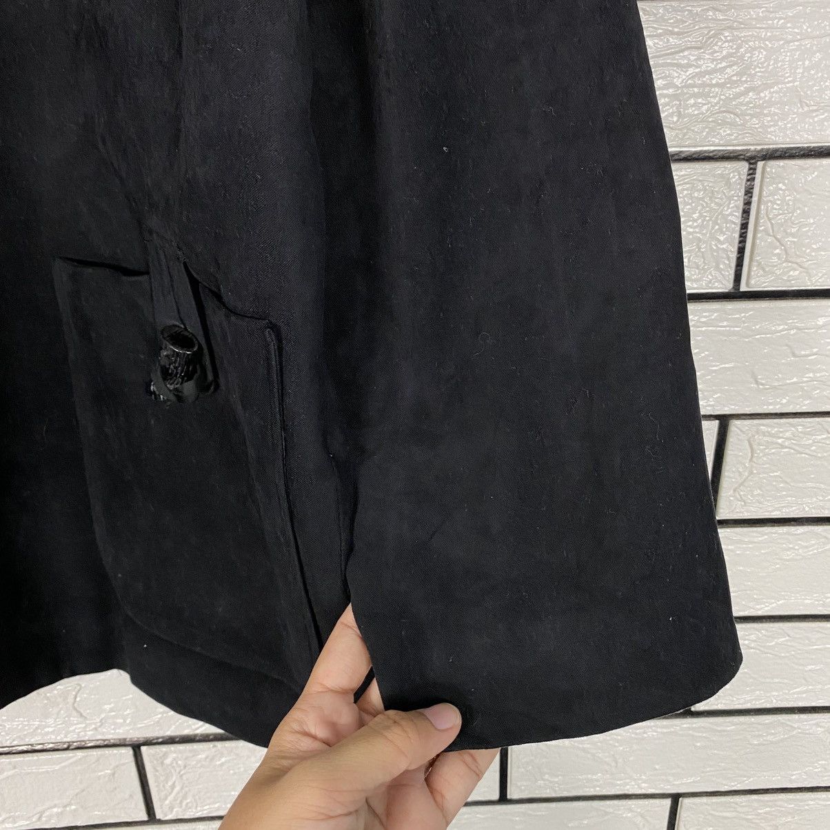 Japanese Brand 📌Vintage Mandarin Jacket Issey Miyake Crown Black Cat Size US M / EU 48-50 / 2 - 16 Thumbnail