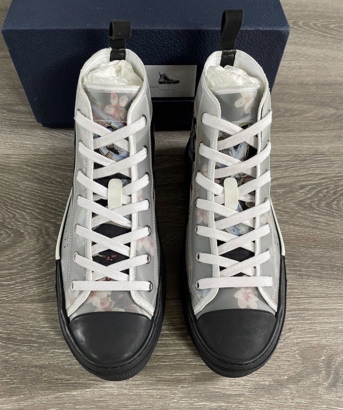 Dior Dior B23 Sorayama High-Tops Size US 7 / EU 40 - 6 Thumbnail