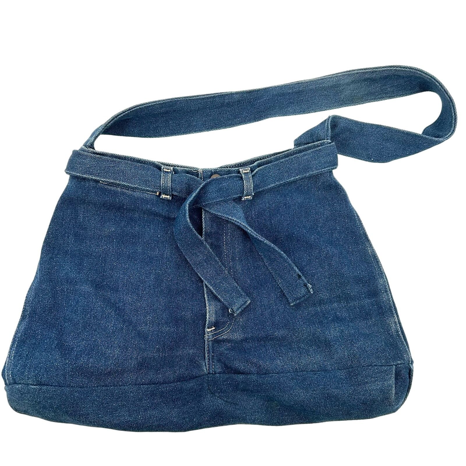 Levi's Vintage 80s 90s women's blue Levi's orange tab shoulder bag Size ONE SIZE - 3 Thumbnail