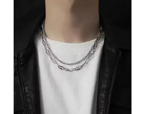 Vintage Retro punk necklace Size ONE SIZE - 1 Thumbnail