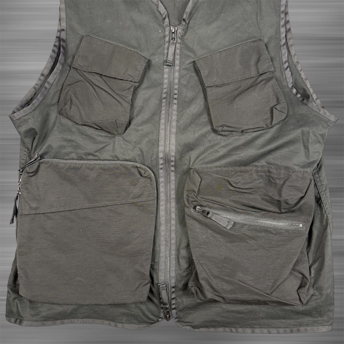 Yohji Yamamoto S’YTE Yohji Yamamoto Multi-Pocket ‘Black’ Vest Size US L / EU 52-54 / 3 - 2 Thumbnail