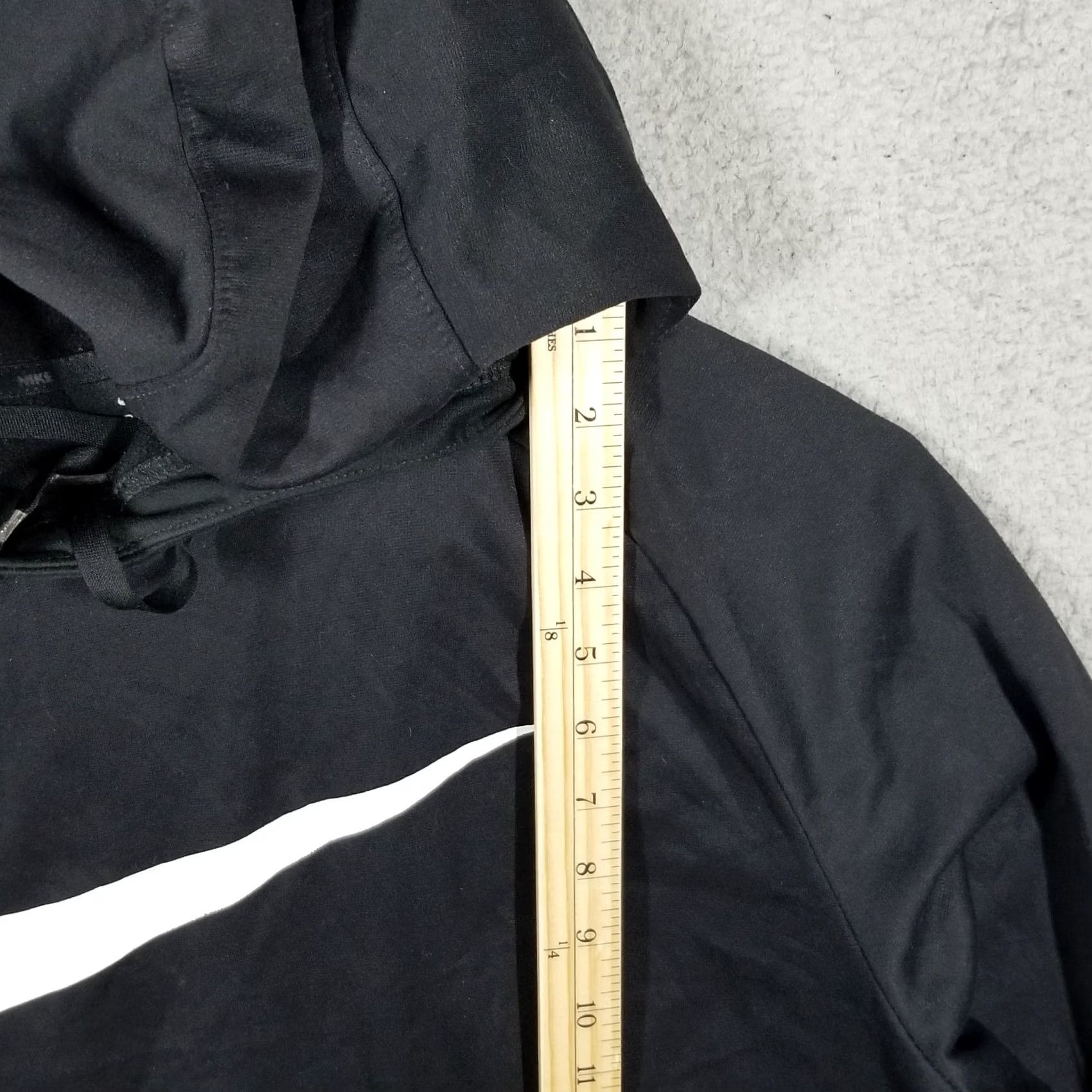 Nike Nike Hoodie Men’s Large Black Swoosh Fleece Pullover Therma Fit Hooded Sweatshirt Pullover Sportswear Regular Fit Size US L / EU 52-54 / 3 - 4 Thumbnail