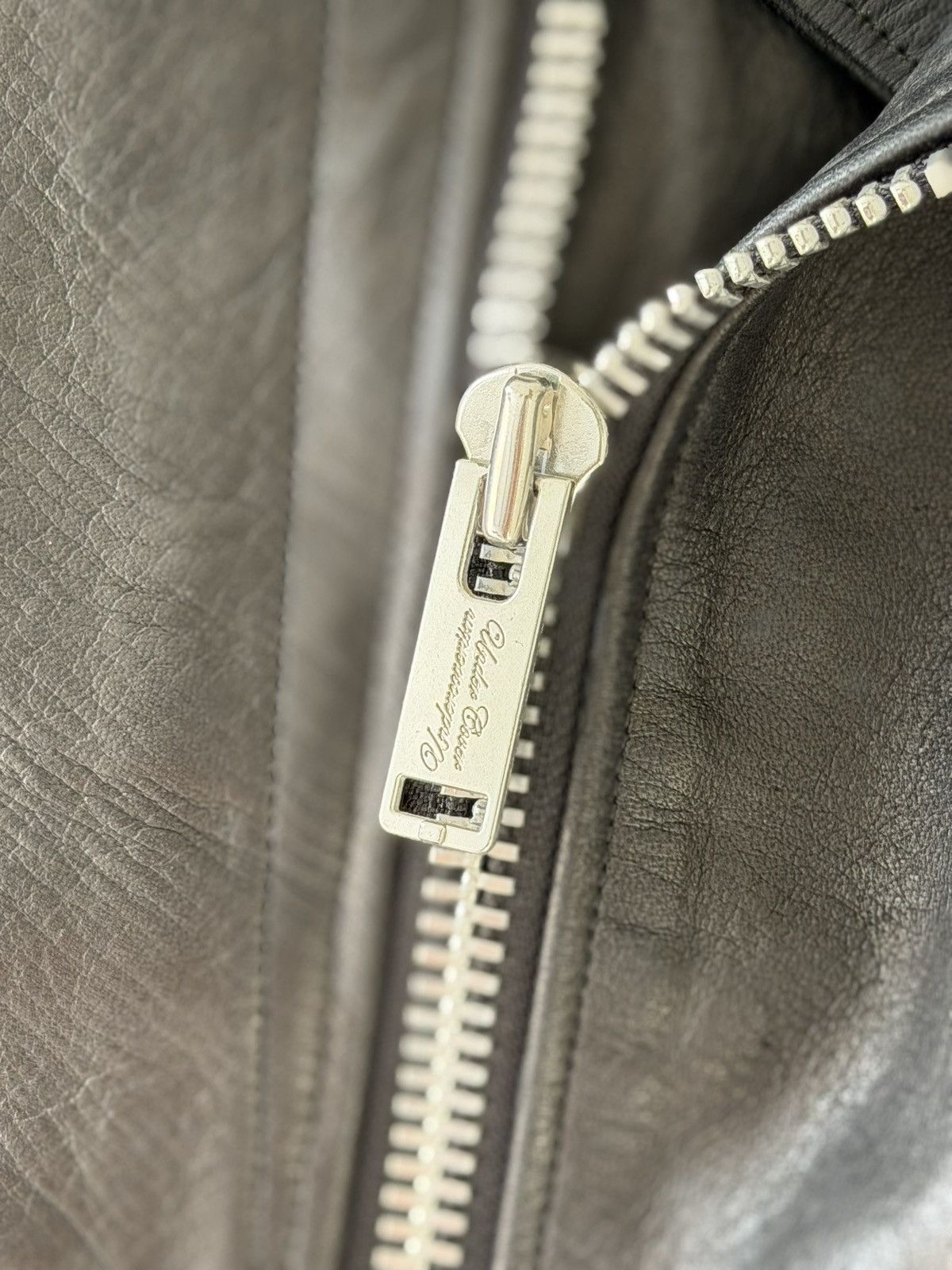 Undercover Undercover 14ss Psychocandy Black Leather Biker Jacket Size US S / EU 44-46 / 1 - 6 Thumbnail
