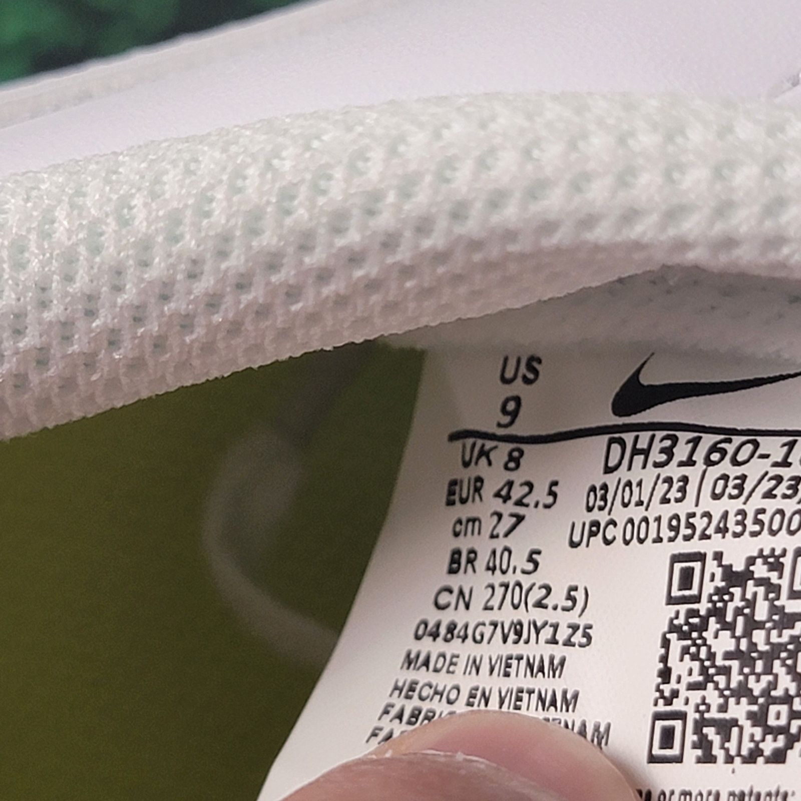 Nike 2022 Court Royale 2 Next Nature 'Triple White' Sz 9 NWB Size US 9 / EU 42 - 7 Thumbnail