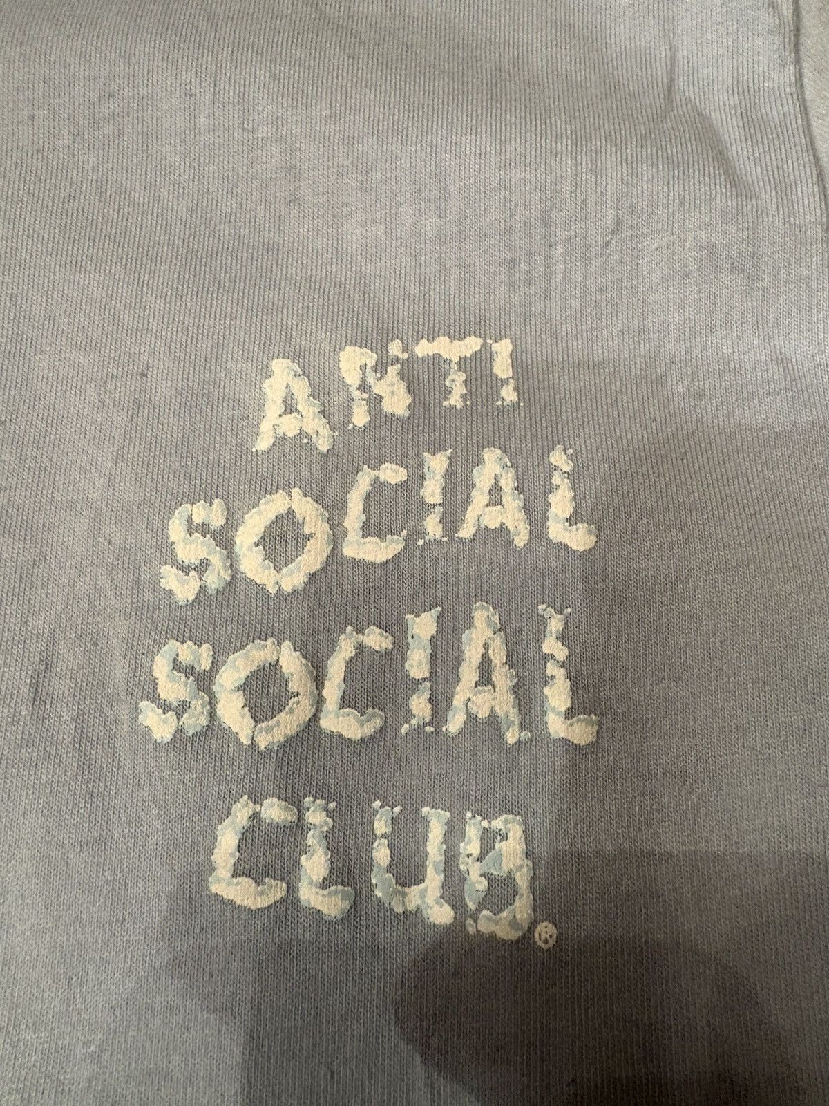 Anti Social Social Club Anti social Club Partly Cloudy Tee (L) Size US L / EU 52-54 / 3 - 2 Thumbnail