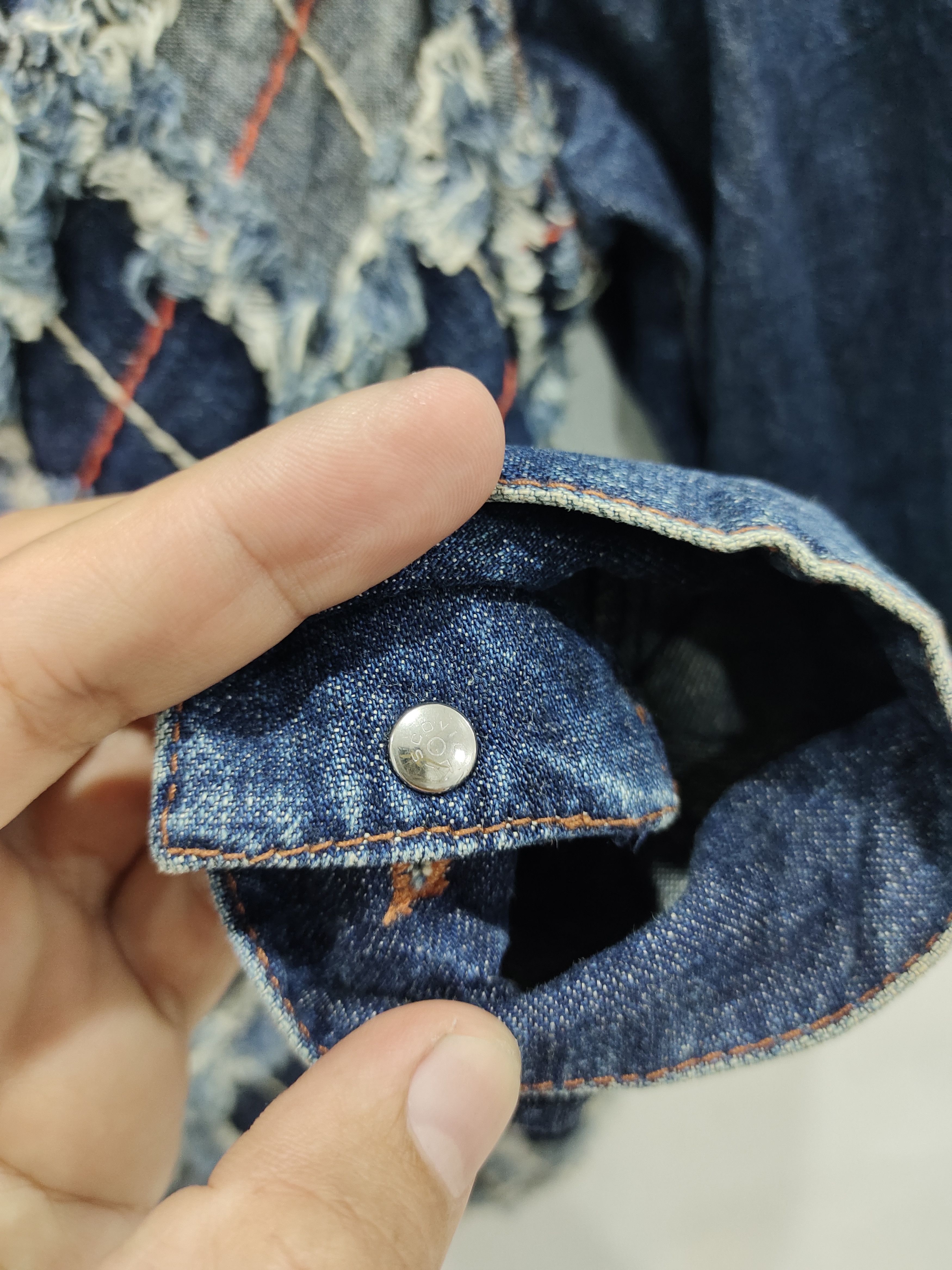 Jean Paul Gaultier Vintage Jean Paul Gaultier Denim Jacket Size S / US 4 / IT 40 - 10 Thumbnail