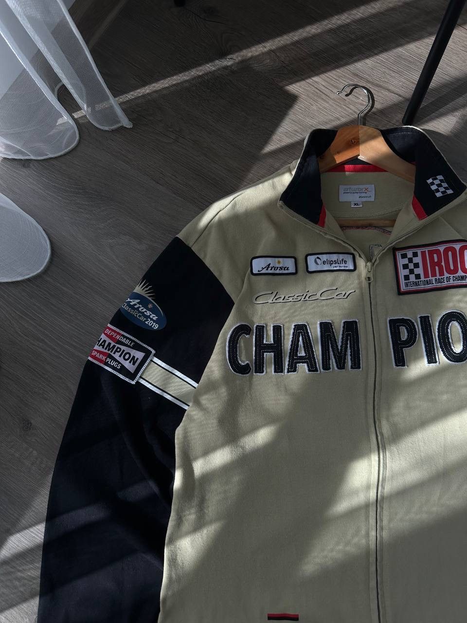 Japanese Brand × Vintage Vintage Japanese Racing Champion 12 Classic Car Hoodie Size US L / EU 52-54 / 3 - 6 Thumbnail