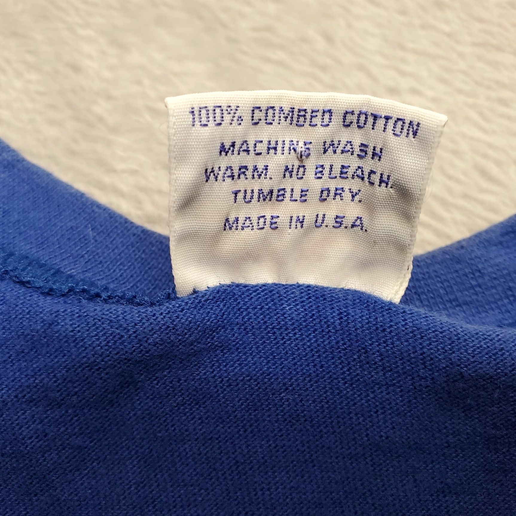 Vintage VINTAGE Crazy Shirts Shirt Mens M Blue Orca Whale Nature TEE Crewneck Outdoor Casual 90s USA American Graphic Print Short Sleeve Cotton Jersey Vintage Size US M / EU 48-50 / 2 - 7 Thumbnail