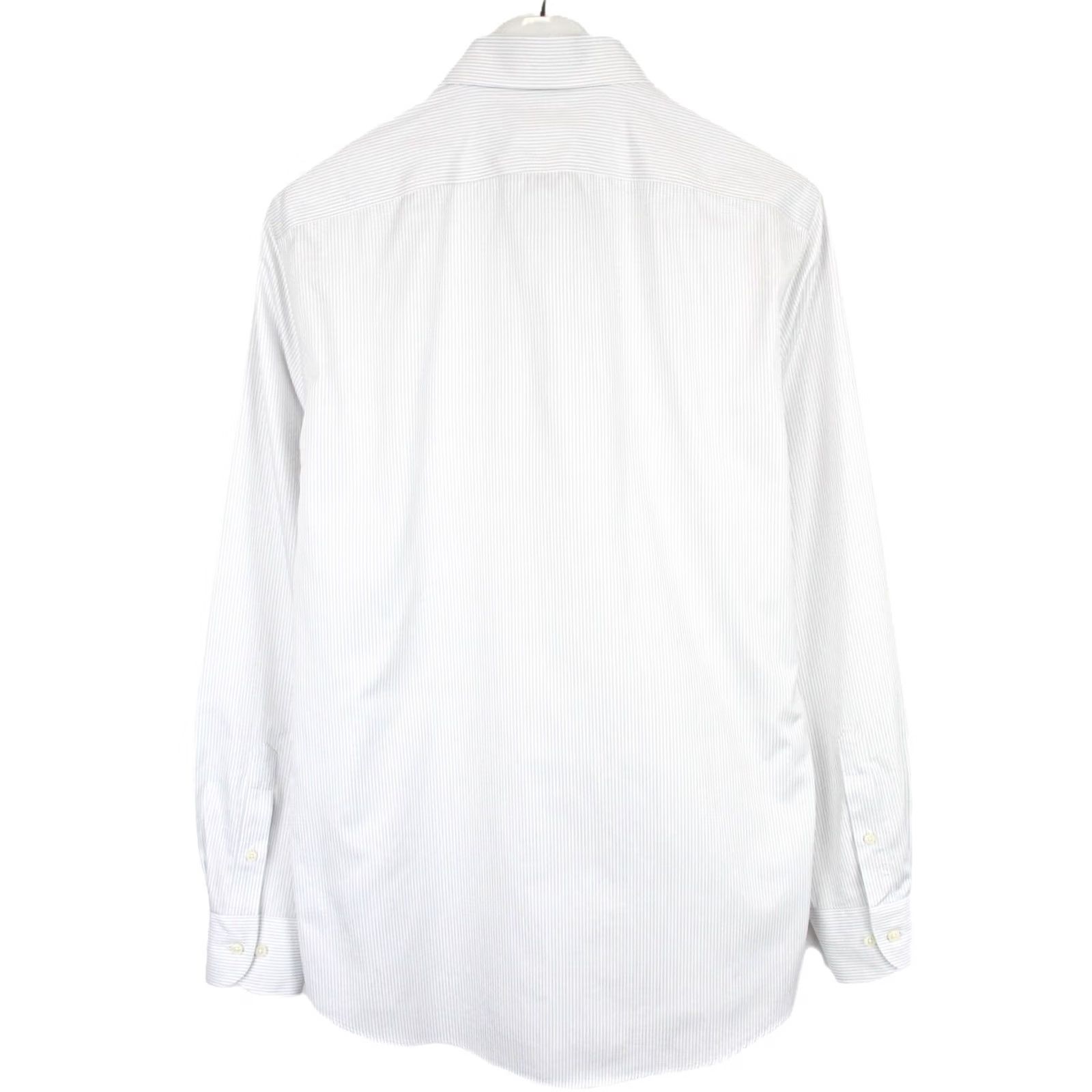 Suitsupply SUITSUPPLY Traveller Slim Fit Formal Shirt Men's 43 / 16 Button Up Long Sleeve Grey Size 46R - 2 Thumbnail