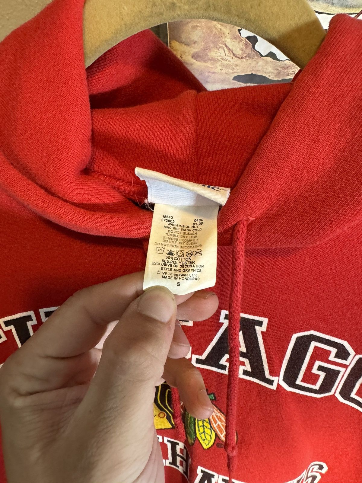 NHL Vintage Chicago Blackhawks Hoodie Size US S / EU 44-46 / 1 - 4 Thumbnail