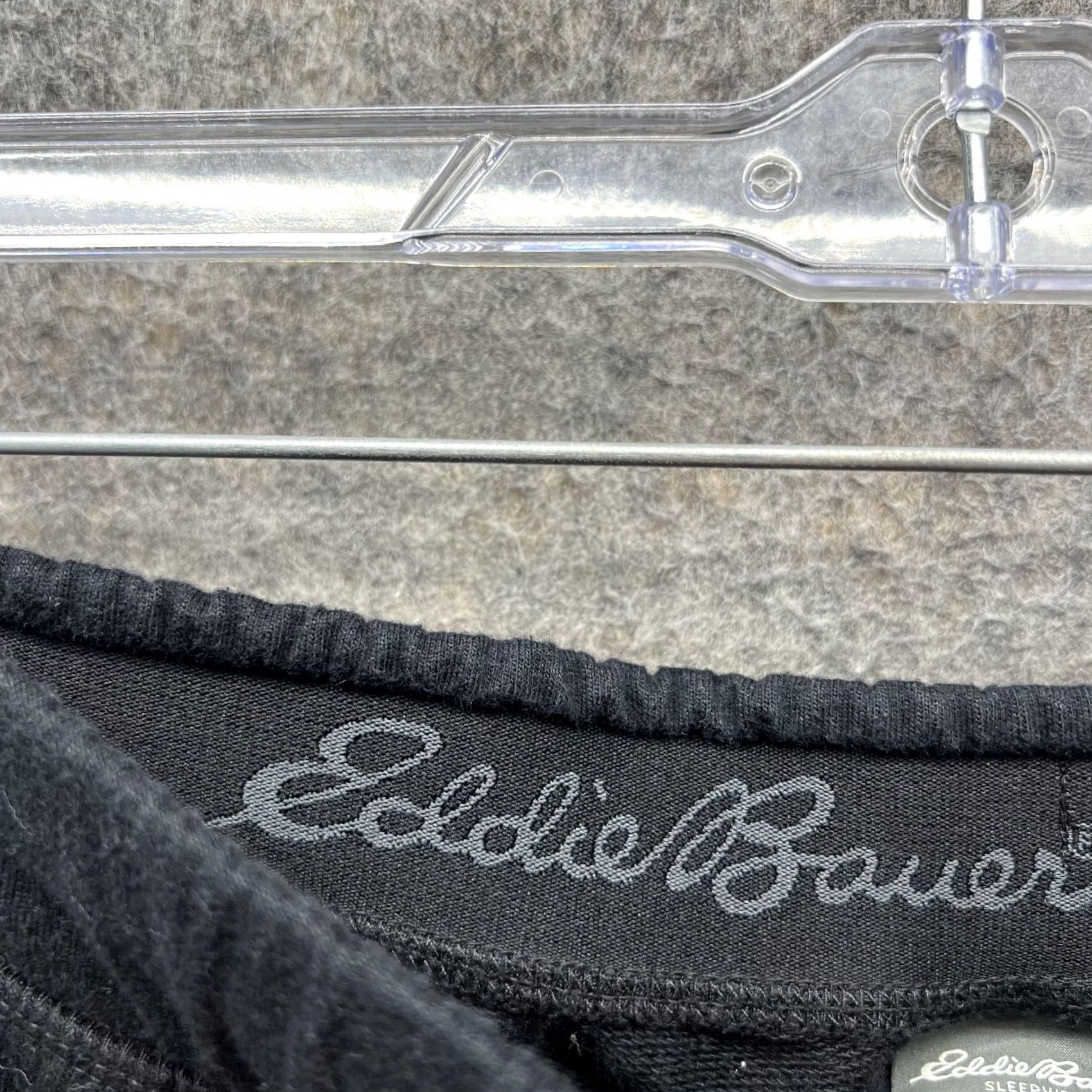 Eddie Bauer VINTAGE? No. Eddie Bauer Sweatpants Men Large Adult Black Size US 33 - 6 Thumbnail