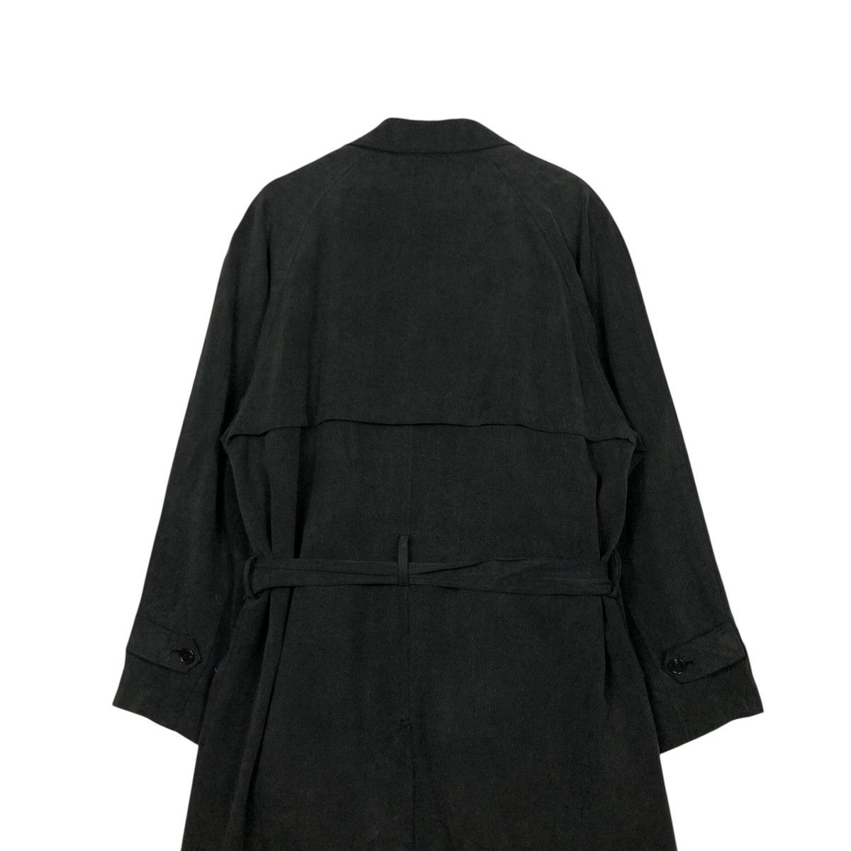 Japanese Brand 📌Vintage Long Jacket Rich Black Christian Aujard Homme Size US M / EU 48-50 / 2 - 11 Thumbnail
