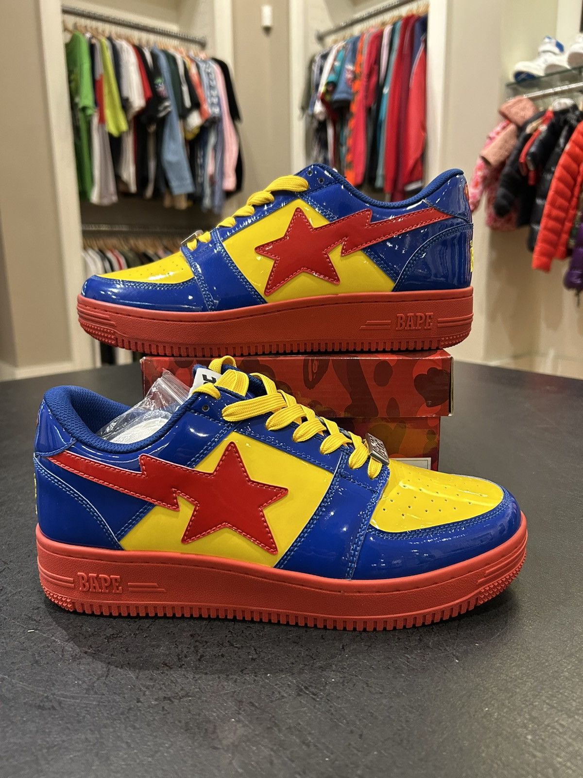Bape Bapesta Low ‘DC Superman’ Size US 9 / EU 42 - 1 Thumbnail