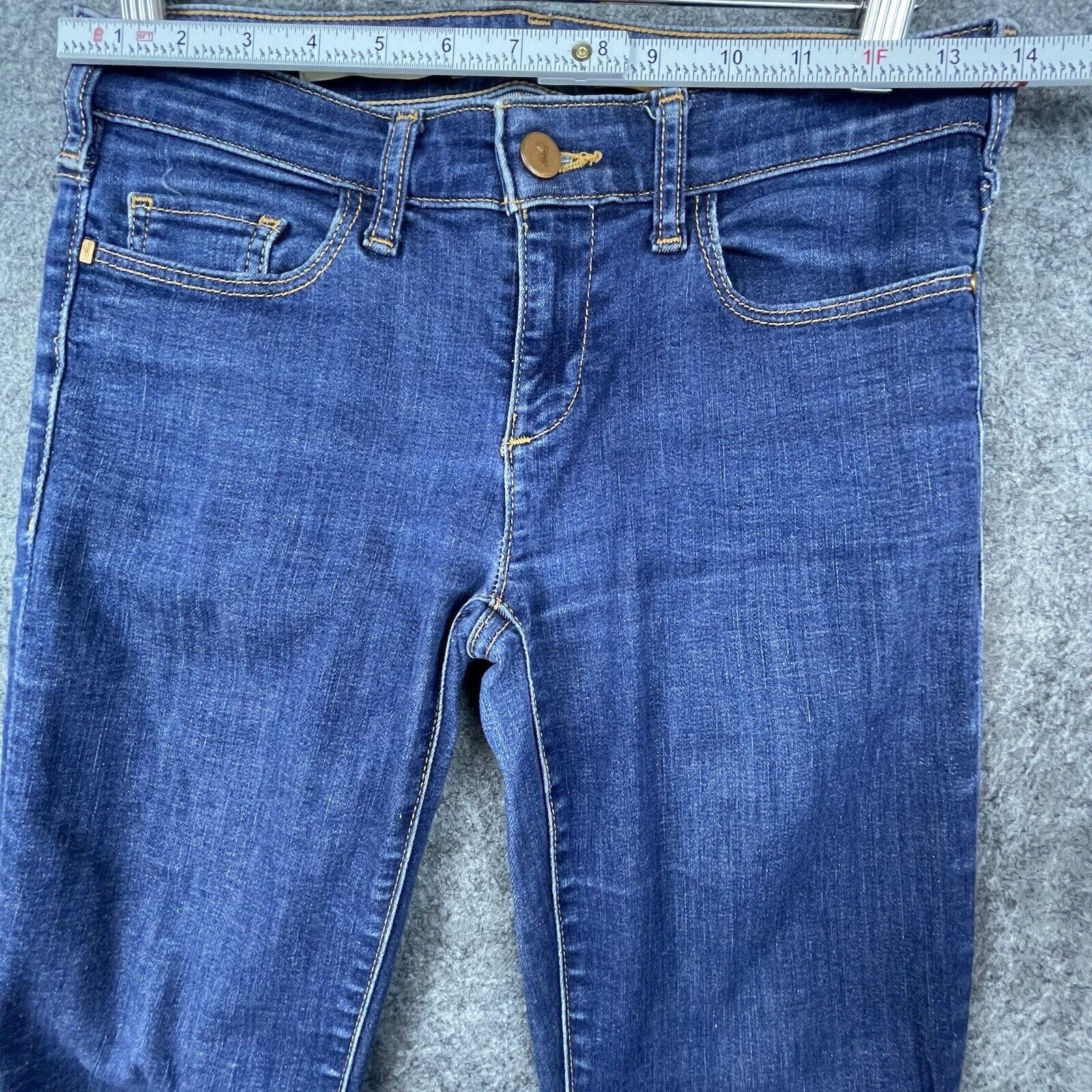 Anthropologie Pilcro and the Letterpress Jeans Womens 26 Serif Skinny Slim Size 26" / US 2 / IT 38 - 4 Thumbnail