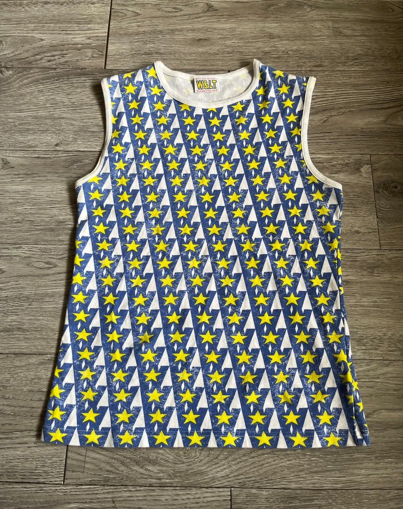 walter van beirendonck W&LT full-print star-printed vest