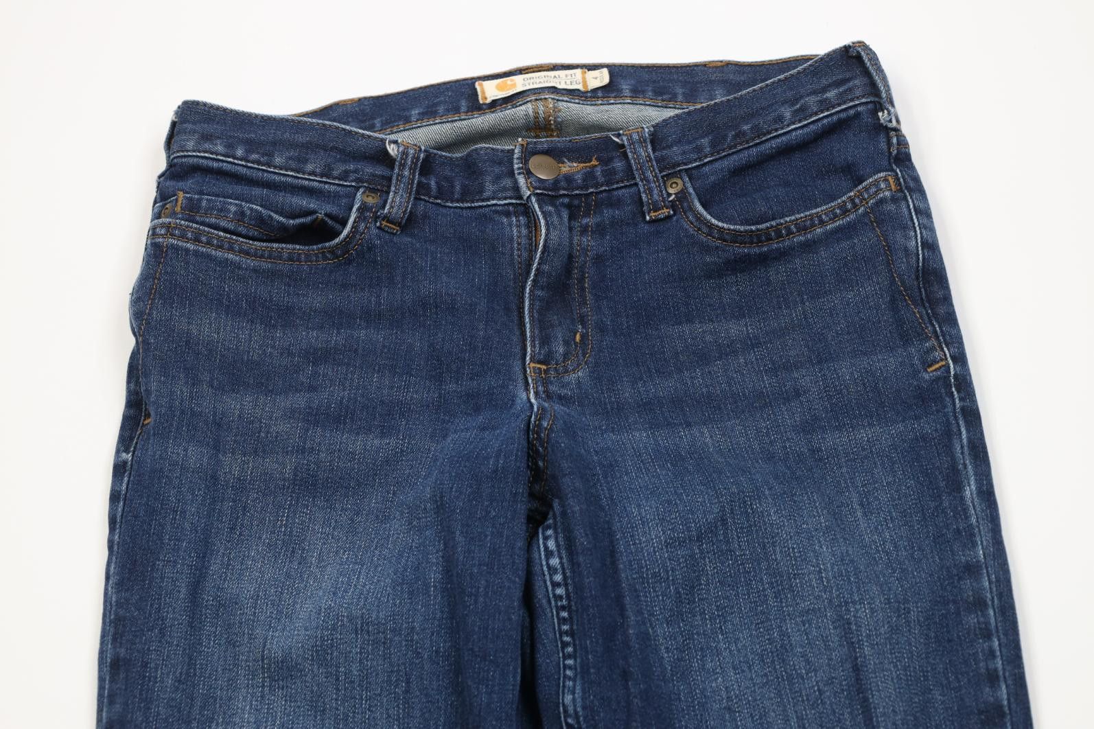 Carhartt Vintage Y2K Carhartt Stretch Original Fit Straight Leg Jeans Size 27" / US 4 / IT 40 - 2 Thumbnail