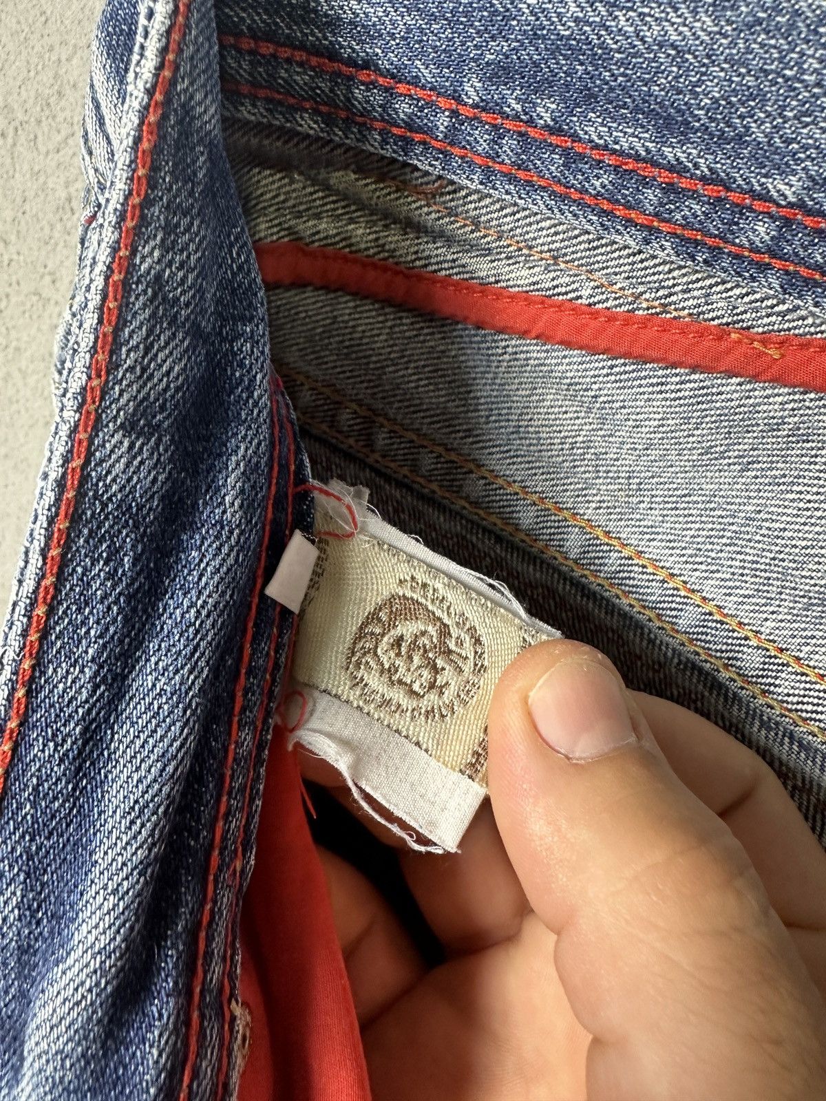 Diesel Vintage Distressed Diesel Japanese Dragons Y2K Jeans Size US 32 / EU 48 - 13 Thumbnail
