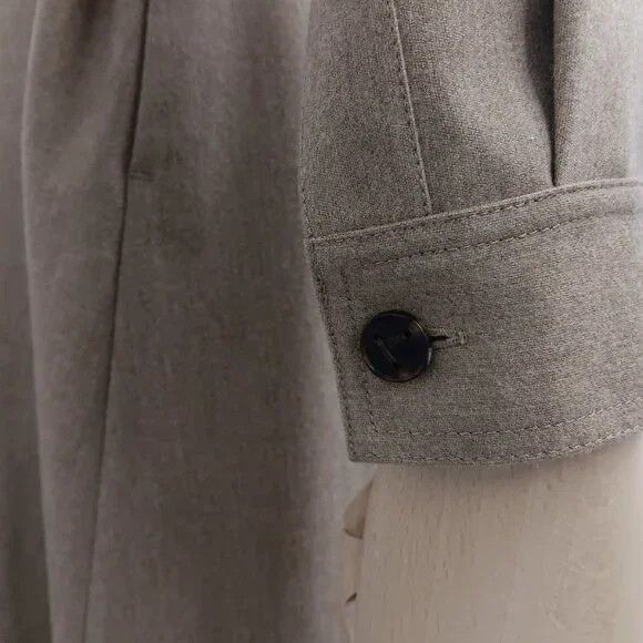 Lafayette 148 LAFAYETTE 148 Camel Merlange Flannel Shirt Dress - Size 4 Size S / US 4 / IT 40 - 13 Thumbnail