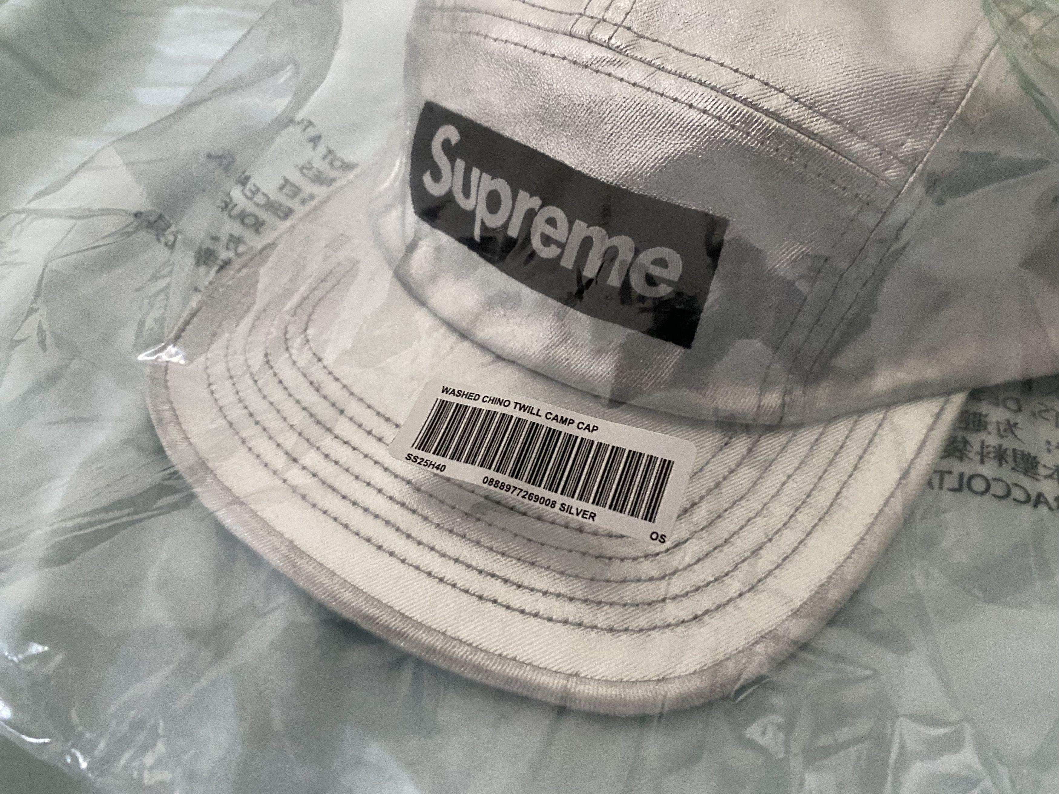 Supreme Supreme washed chino camp cap ss25 Size ONE SIZE - 2 Thumbnail