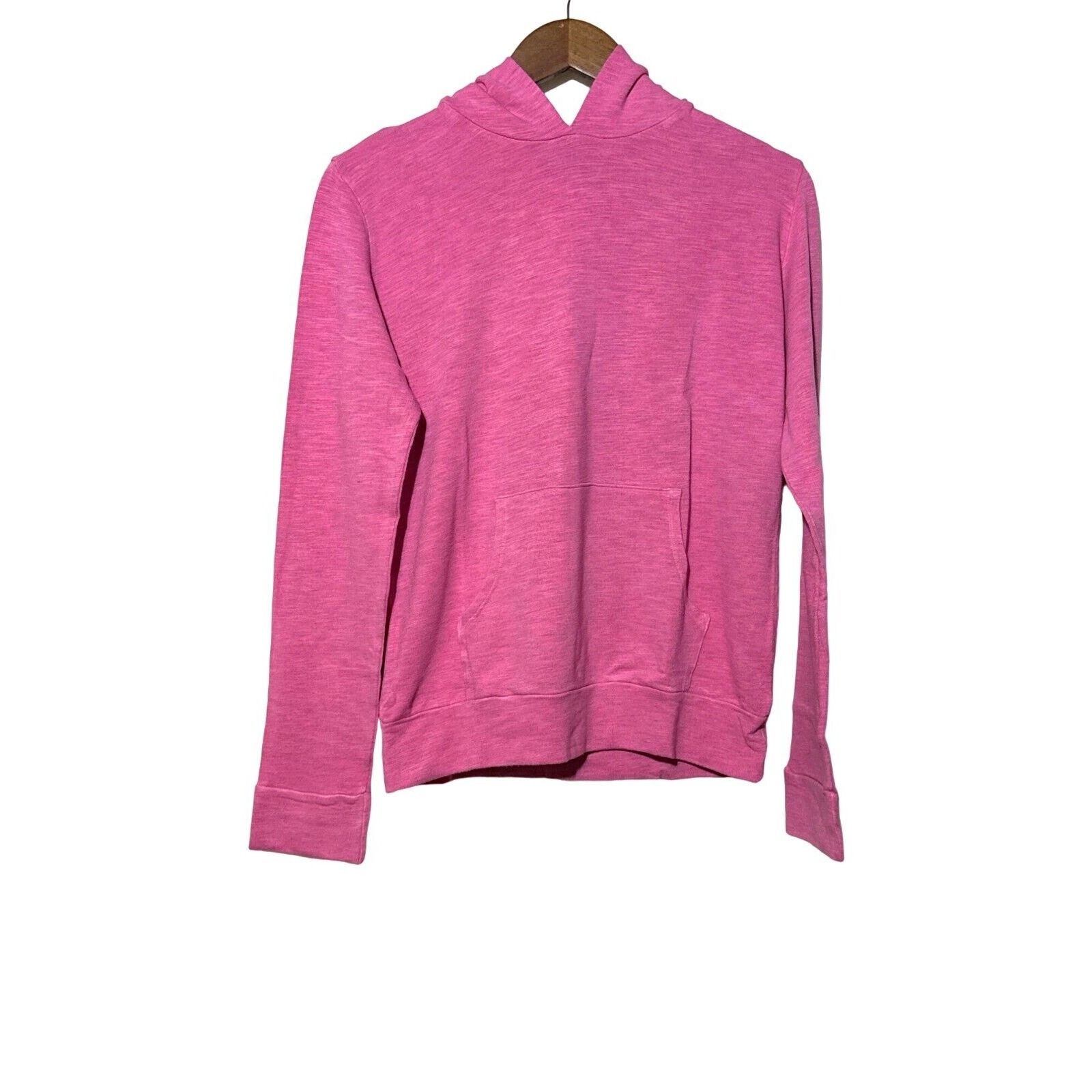 MONROW Monrow Hoodie Cozy Supersoft Pullover Pink Women's Medium Size M / US 6-8 / IT 42-44 - 1 Thumbnail