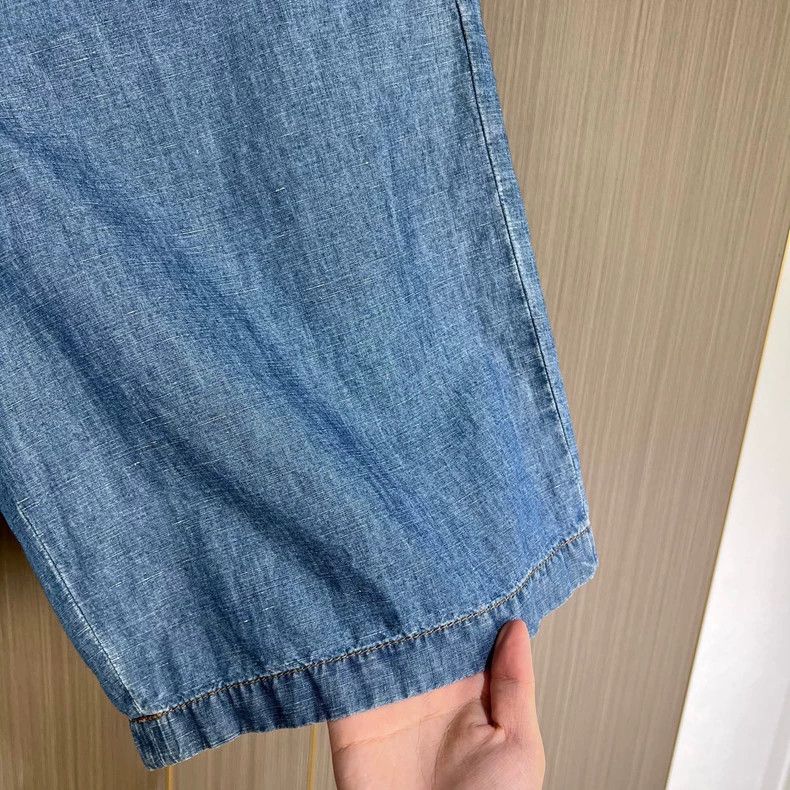 Prada Prada Triangle denim shorts 2504-Nextarrow Size US 32 / EU 48 - 4 Thumbnail