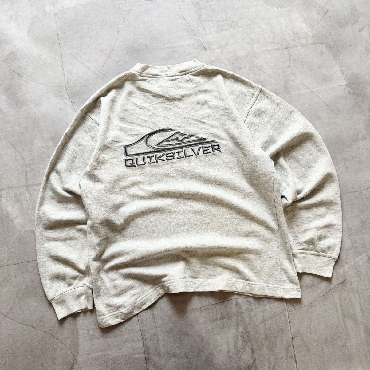 Quicksilver Vintage Quicksilver Big Logo Sweatshirt Surf Billabong Size US L / EU 52-54 / 3 - 1 Thumbnail